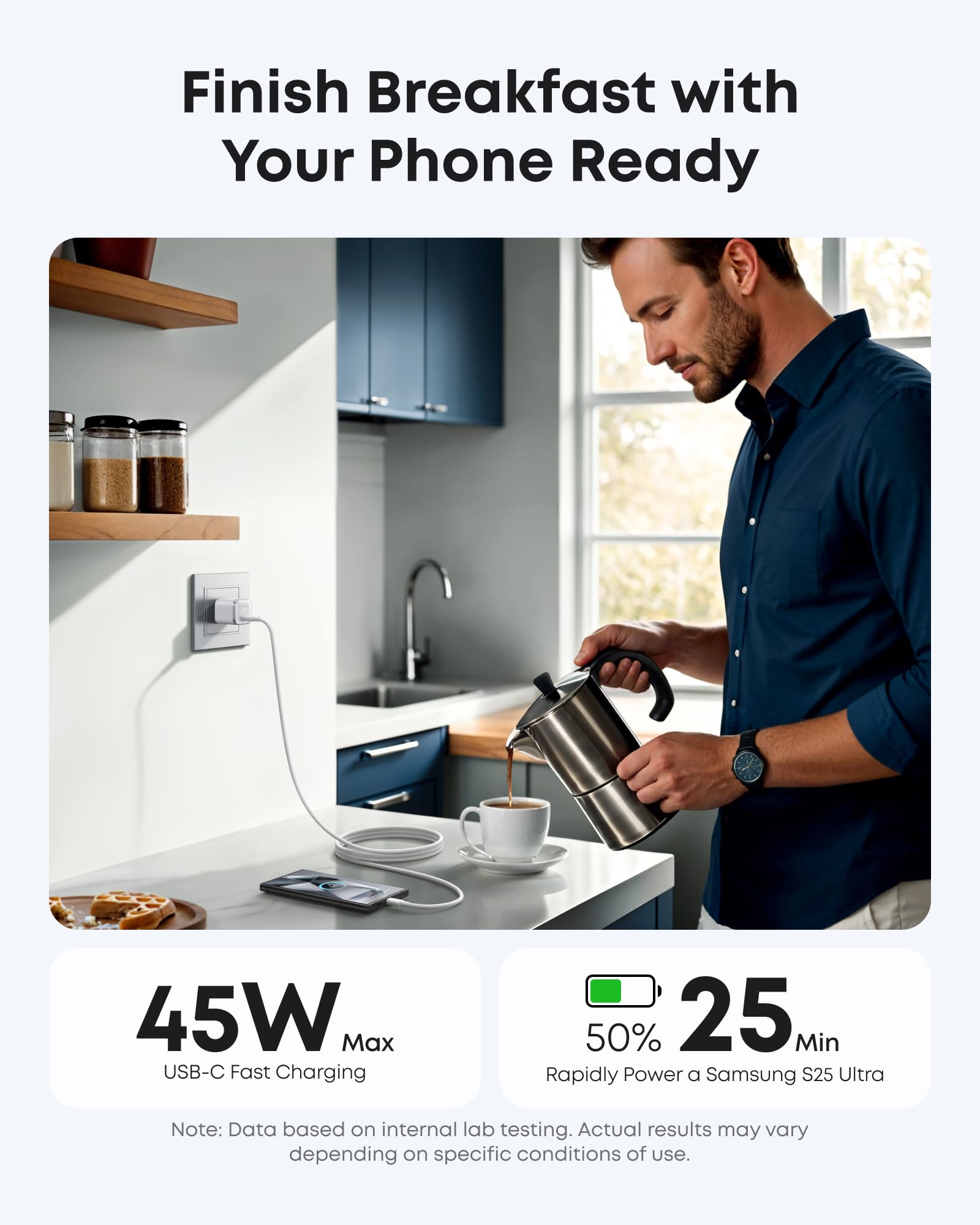 Anker Nano Charger (45W) with USB-C to USB-C Cable - We The Collective