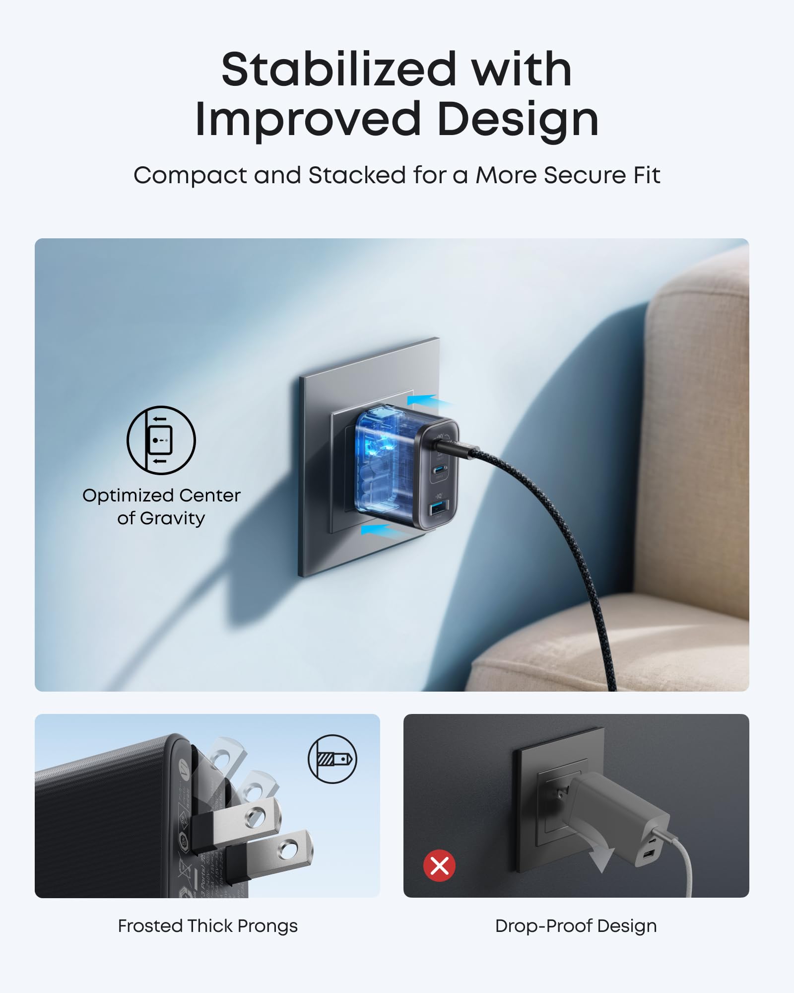 Anker Nano Charger (70W, 3 Ports) - We The Collective