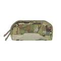 HCC Tactical wide admin pouch in camouflage with multiple compartments and adjustable straps for tactical organization.
