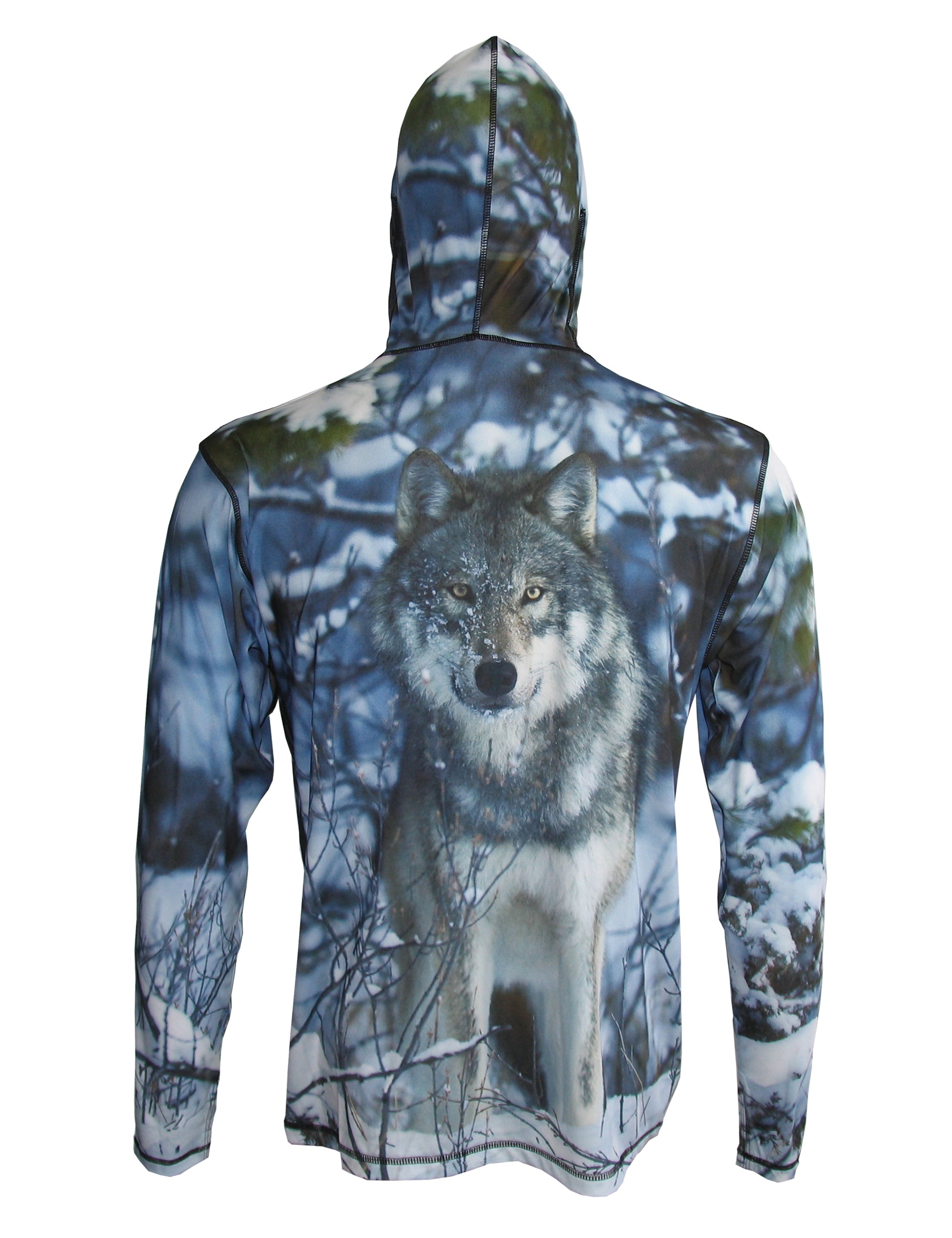 Wolf Sun Protective Wildlife Graphic Hoodie - OVERLANDERS Outfitter