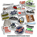Woodworkers Sticker Pack - OVERLANDERS Outfitter
