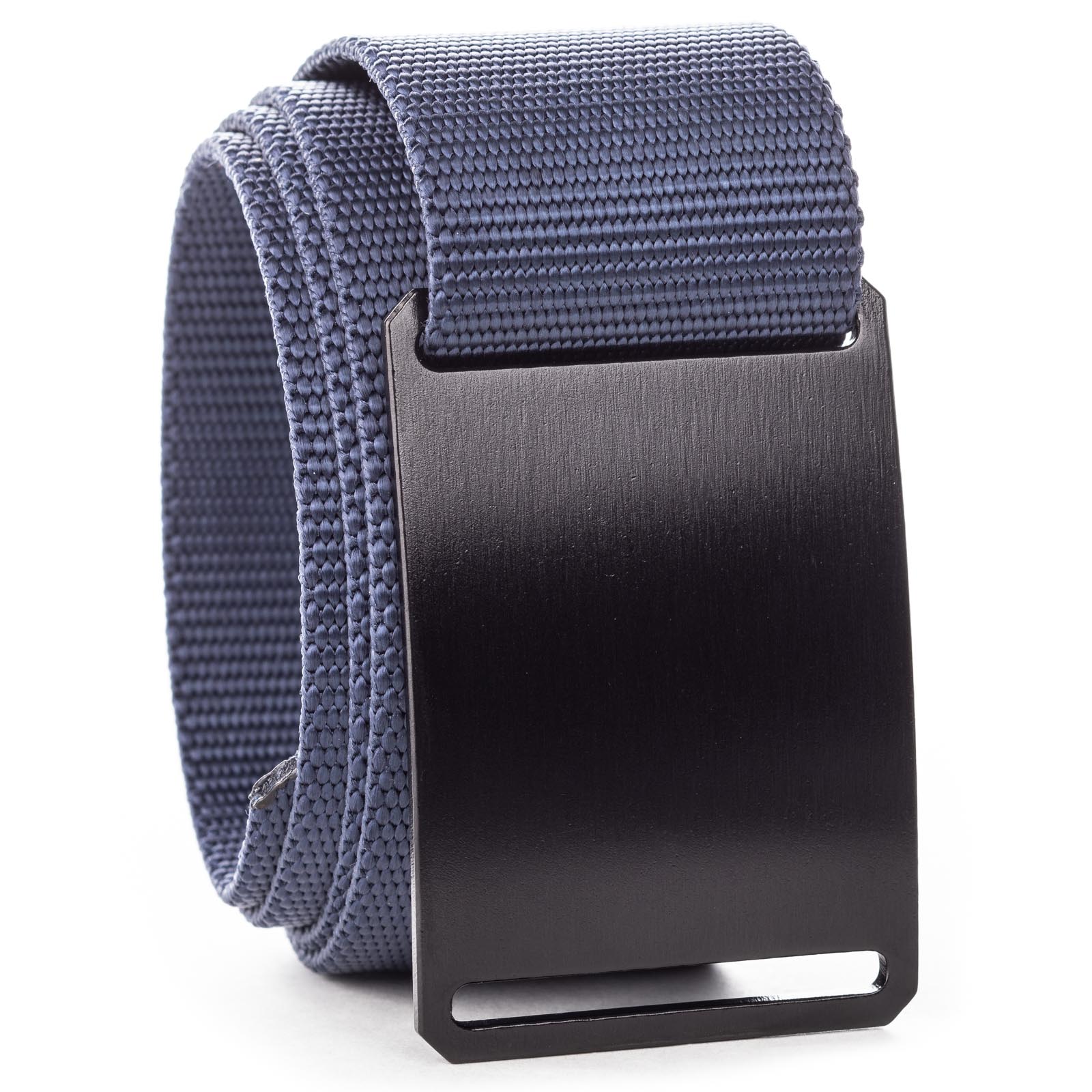 Blue GRIP6 Tactical Ninja Belt, 1.75-inch wide work belt with durable nylon strap and adjustable buckle for tactical use.