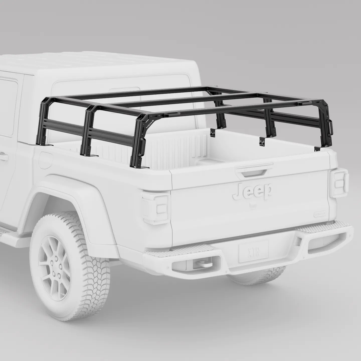 Jeep Gladiator Truck Bed Rack | XTR3 Popular Builds + MOLLE Packages - OVERLANDERS Outfitter