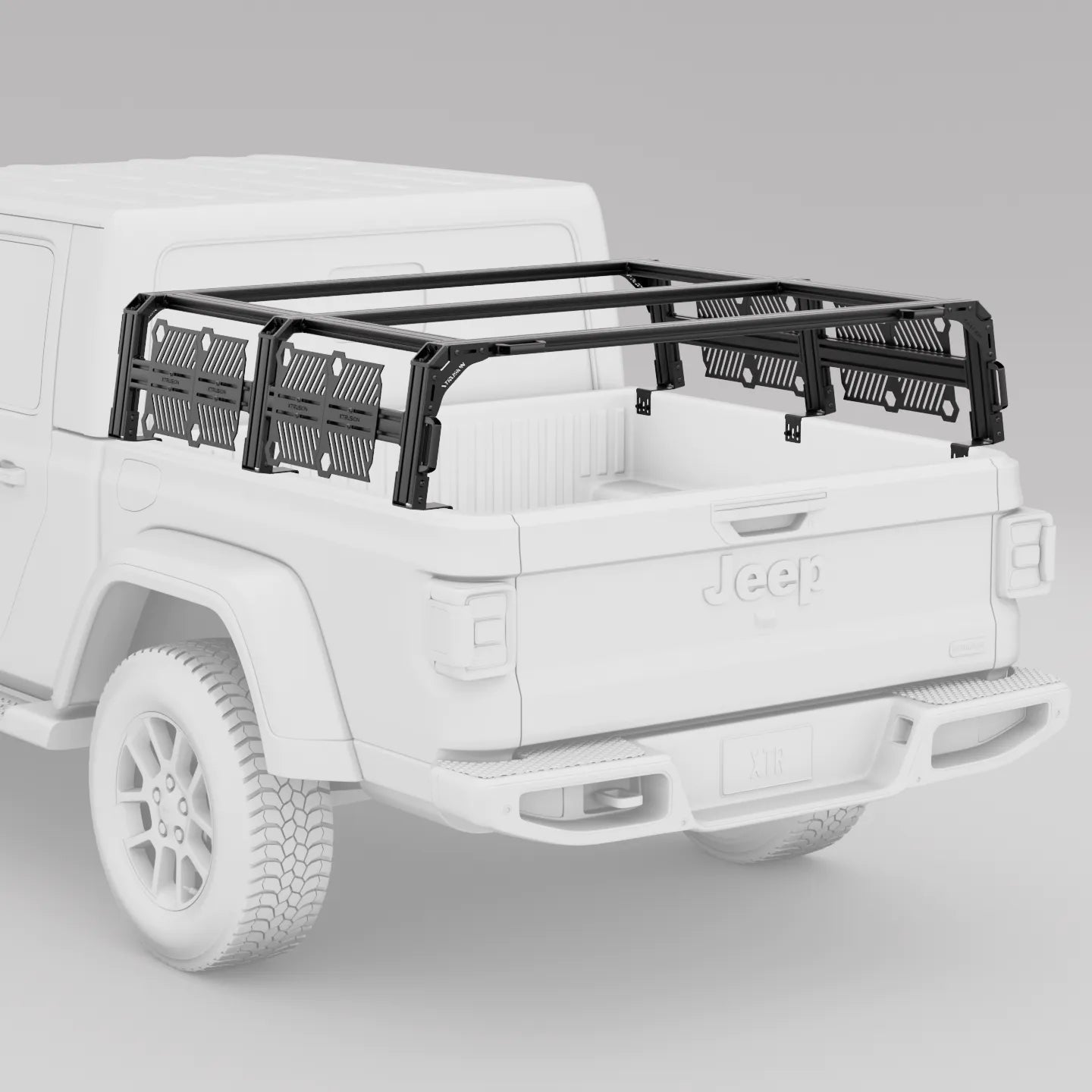 Jeep Gladiator Truck Bed Rack | XTR3 Popular Builds + MOLLE Packages - OVERLANDERS Outfitter