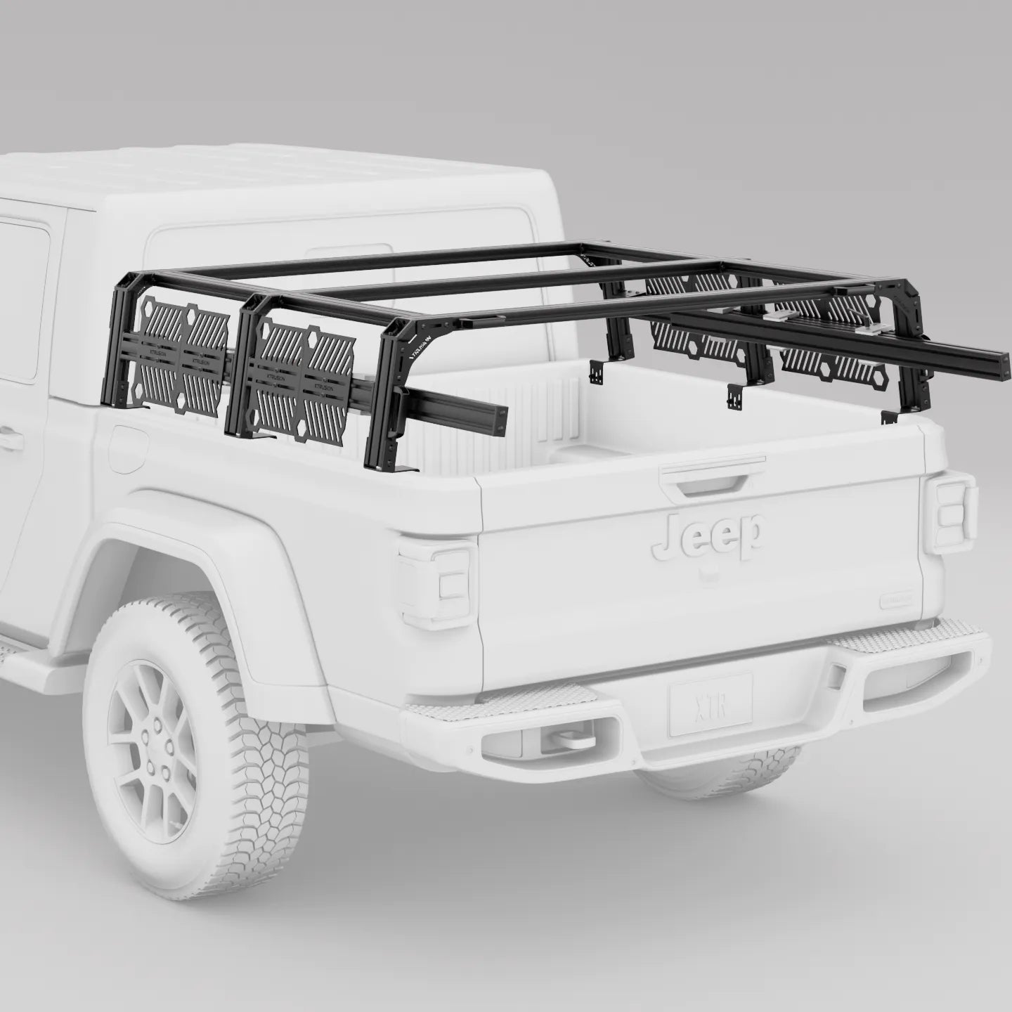 Jeep Gladiator Truck Bed Rack | XTR3 Popular Builds + MOLLE Packages - OVERLANDERS Outfitter