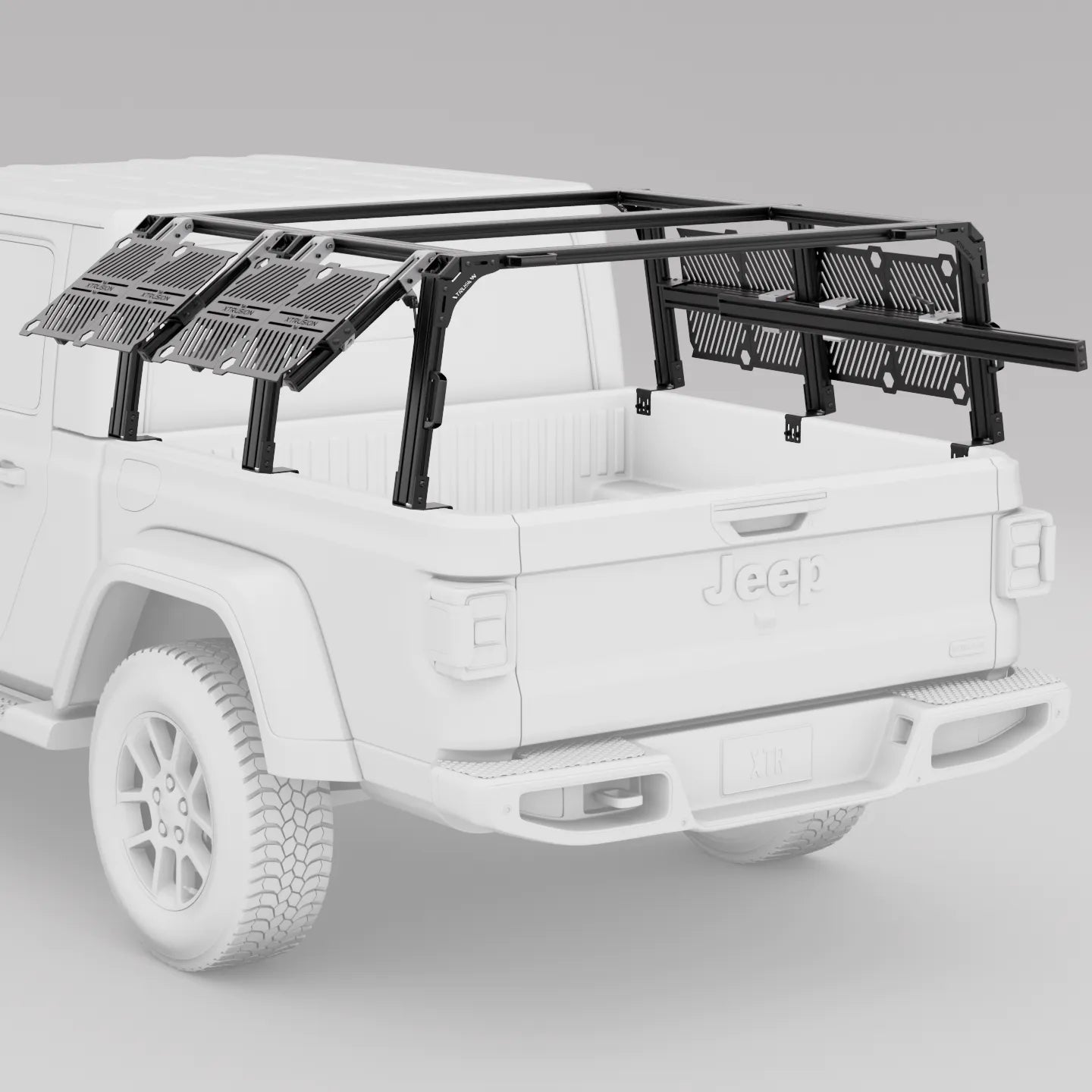 Jeep Gladiator Truck Bed Rack | XTR3 Popular Builds + MOLLE Packages - OVERLANDERS Outfitter