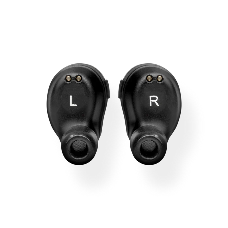 XCOR Bluetooth earbuds by HCC Tactical designed for hearing protection and communication in various environments.