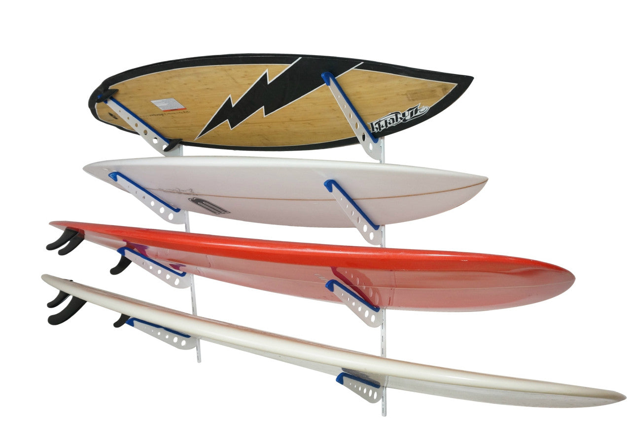 XSR Adjustable Wall Rack | Multi-Use | 4 Levels | White - OVERLANDERS Outfitter