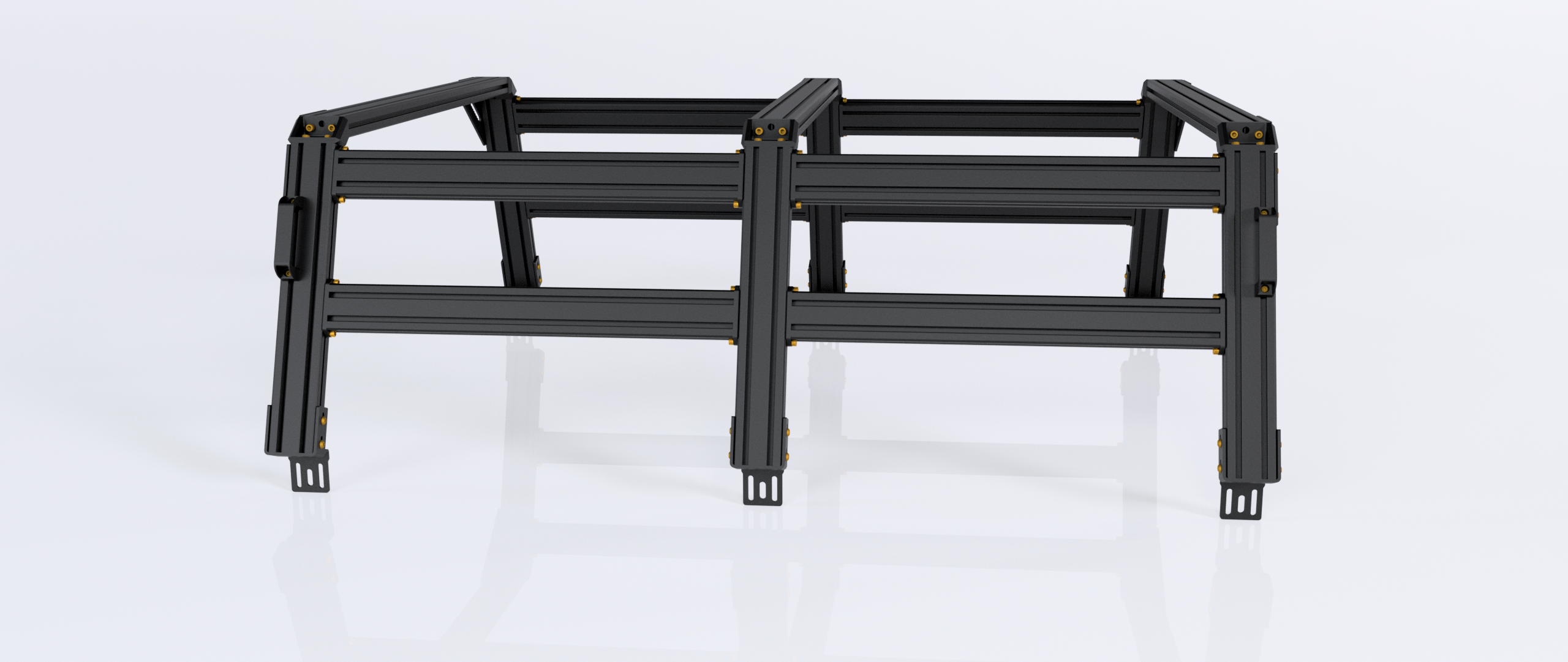 Ram Truck 1500 Tapered Bed Rack | XTR3 Popular Builds + MOLLE Packages - OVERLANDERS Outfitter