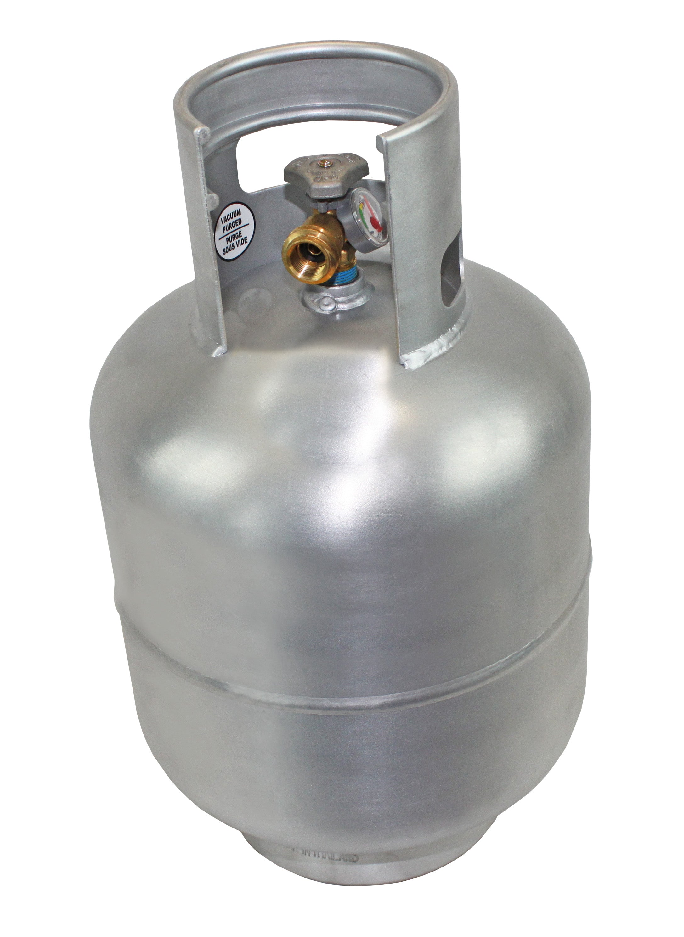 Flame King Lightweight 20lb Aluminum Propane Tank LP Cylinder with OPD & Gauge - We The Collective