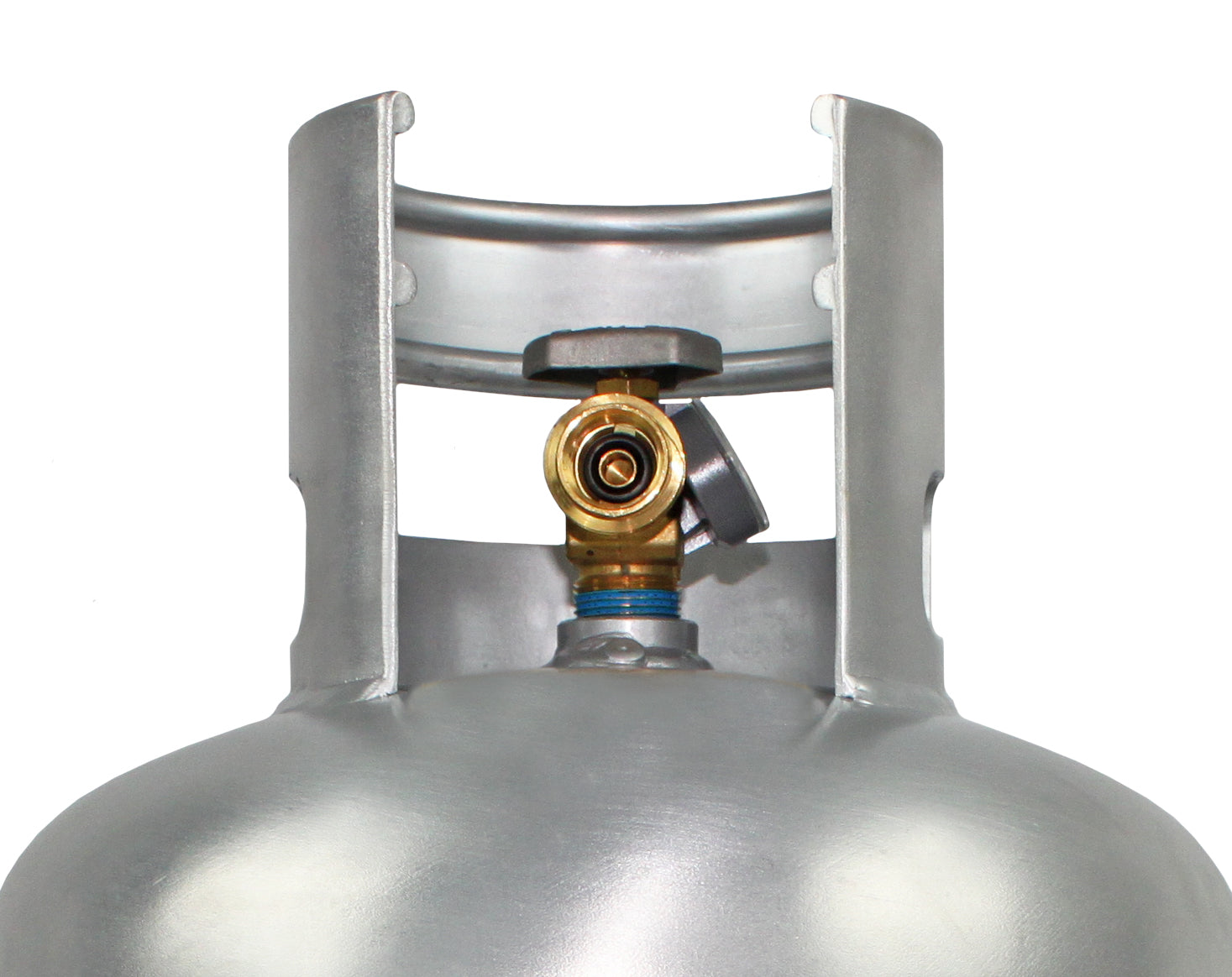 Flame King Lightweight 20lb Aluminum Propane Tank LP Cylinder with OPD & Gauge - We The Collective