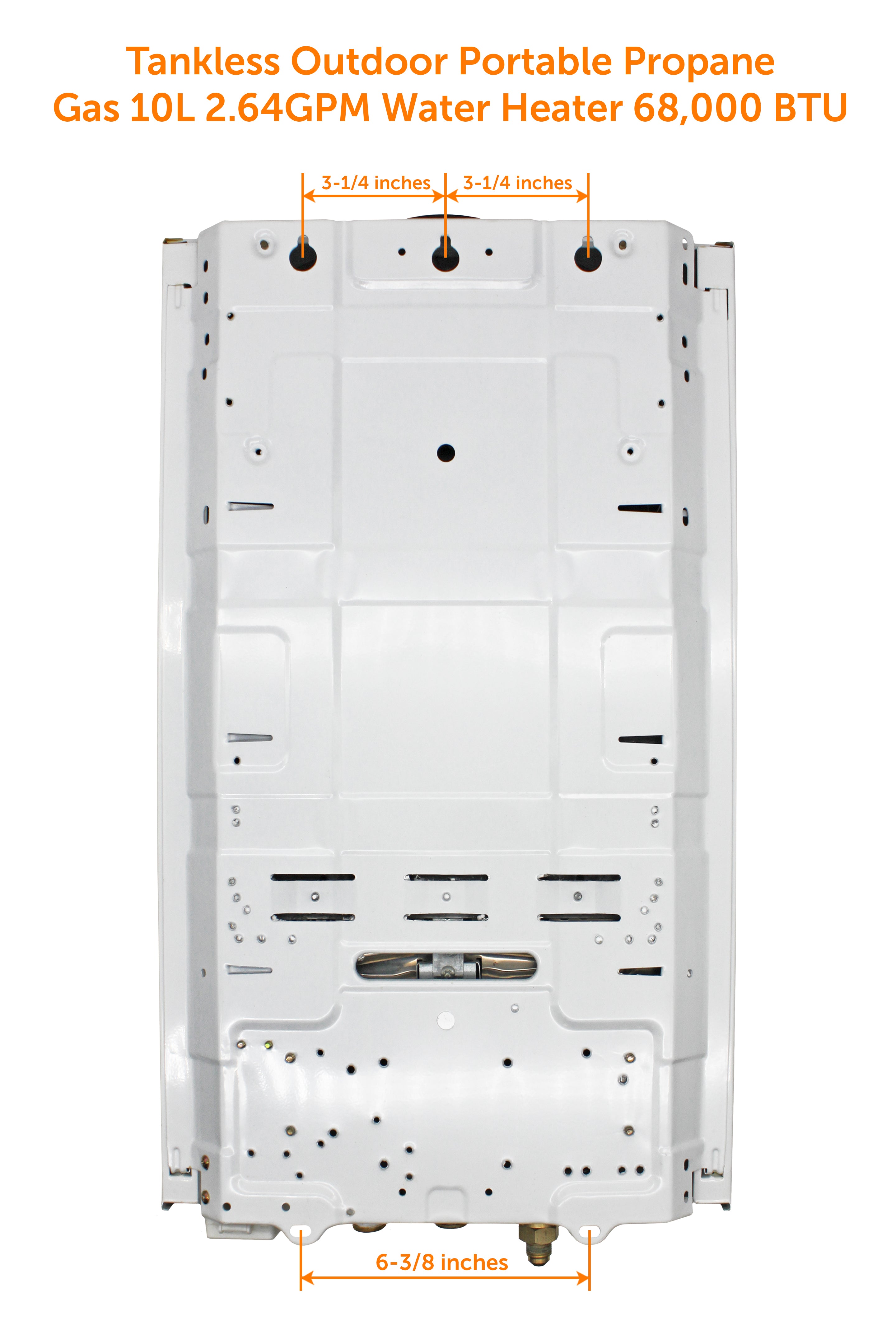 Flame King Tankless Outdoor Portable Camping Hot Shower Propane Gas 10L 2.64GPM Water Heater 68,000 BTU - We The Collective