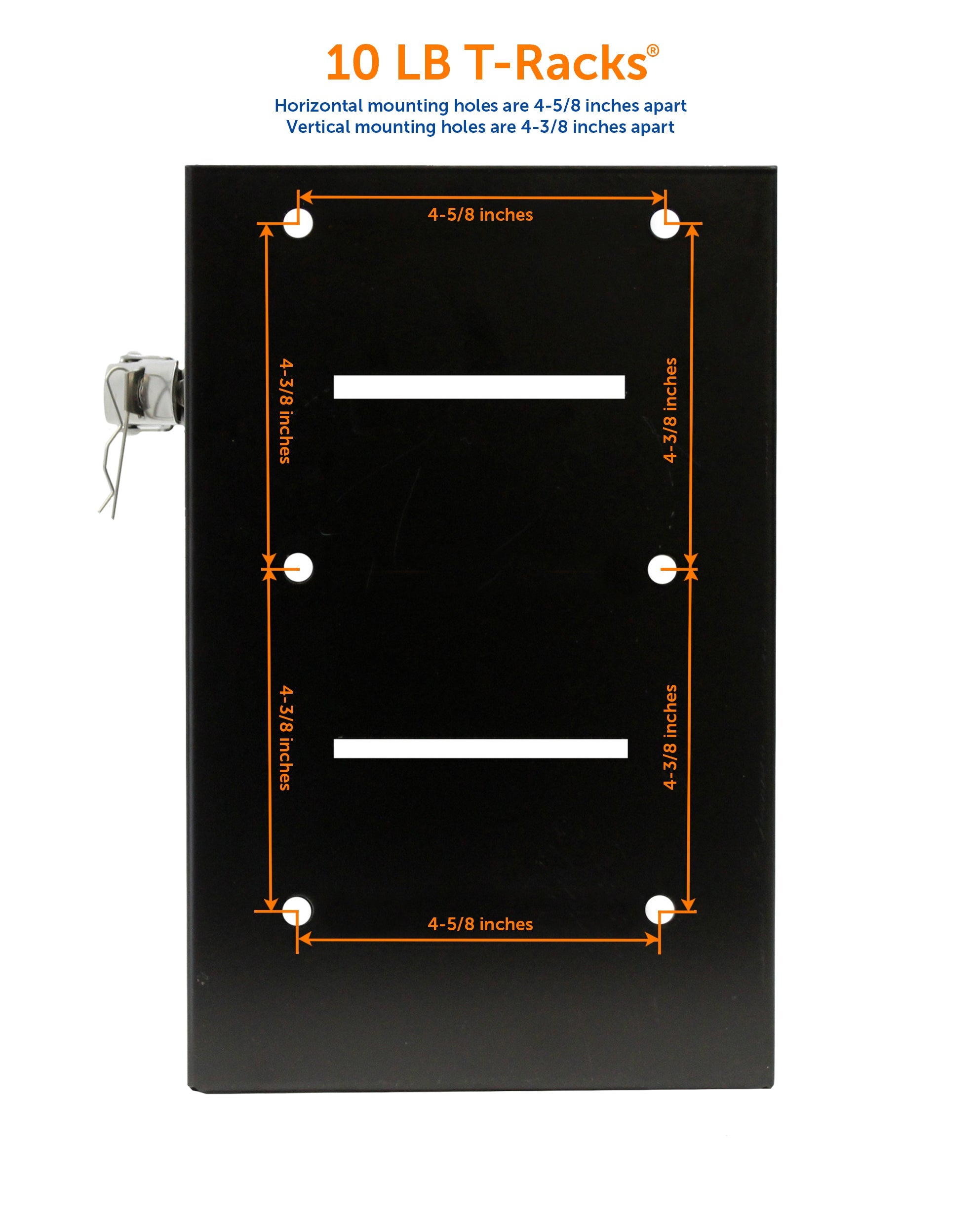 Flame King T-Racks 10lb Propane Tank Mounting Brackets Strap Campervan Overland Vehicles - We The Collective
