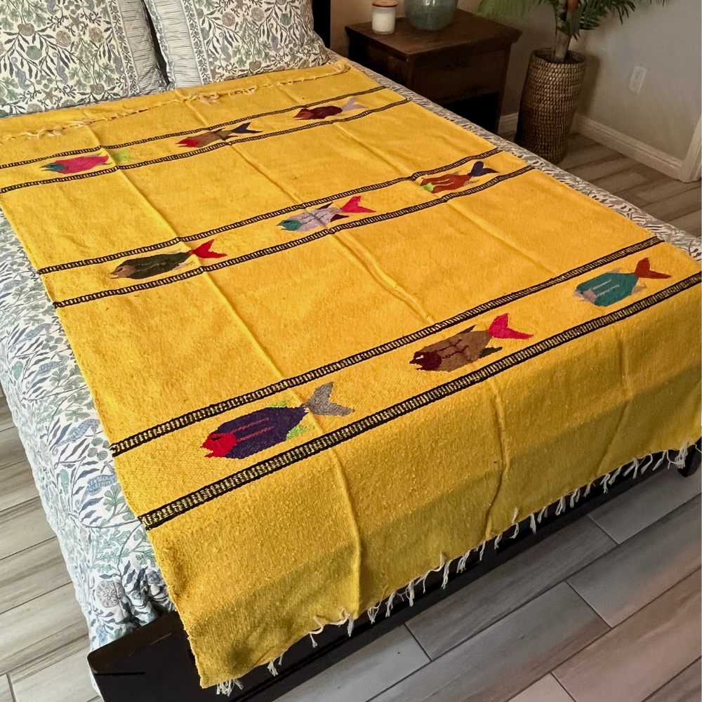 Yellow Baja Fish Blanket - OVERLANDERS Outfitter