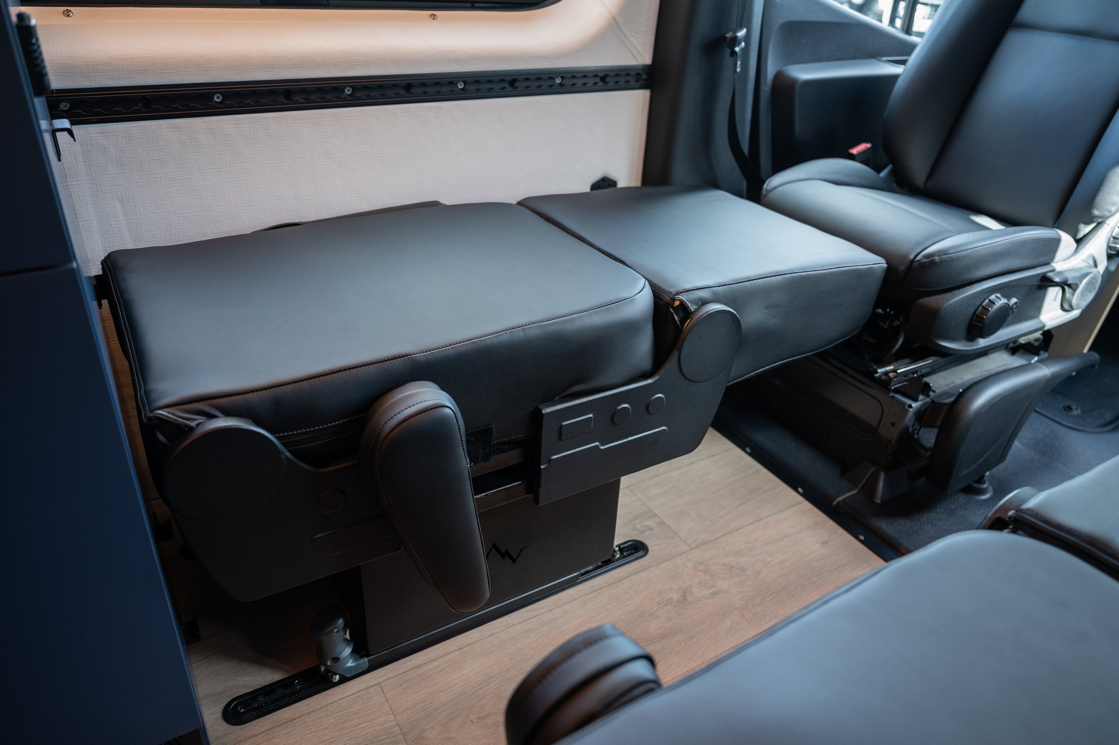 Dual-Fold Single Bench-To-Bed Seat - OVERLANDERS Outfitter