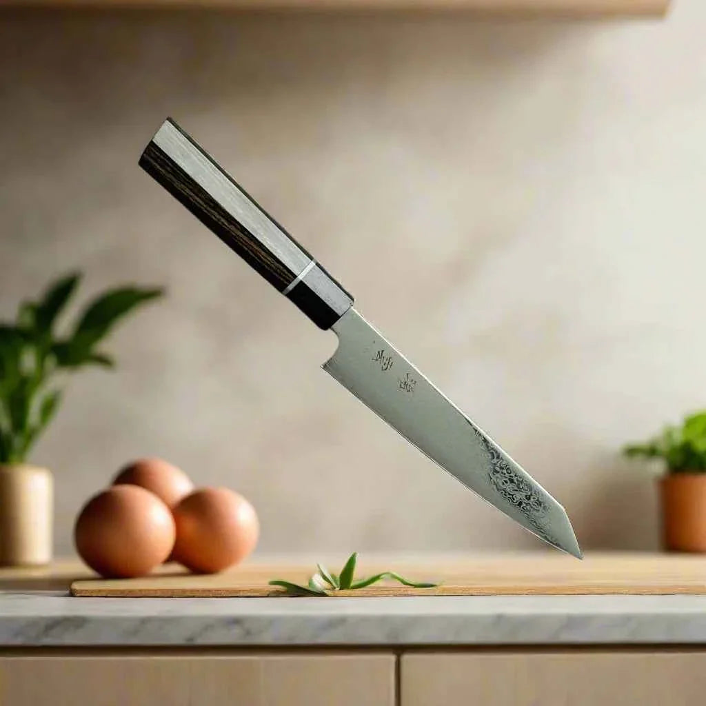 ZUIUN Japan | Handmade Petty Knife Damascus Steel 150mm - OVERLANDERS Outfitter