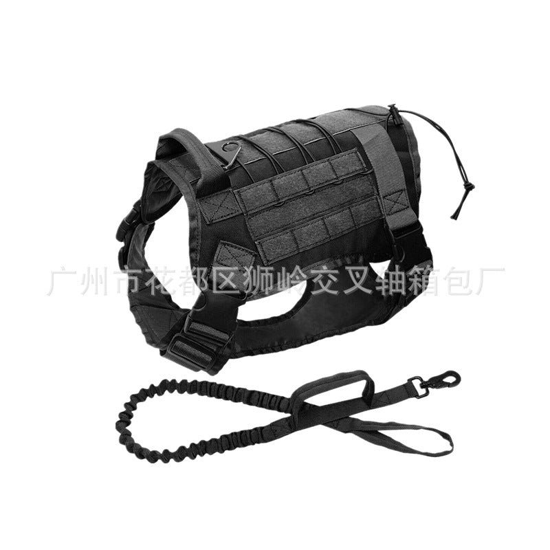 Tactical Dog Vest for Large Breeds - Adjustable and Durable Fur Missile Harness - OVERLANDERS Outfitter