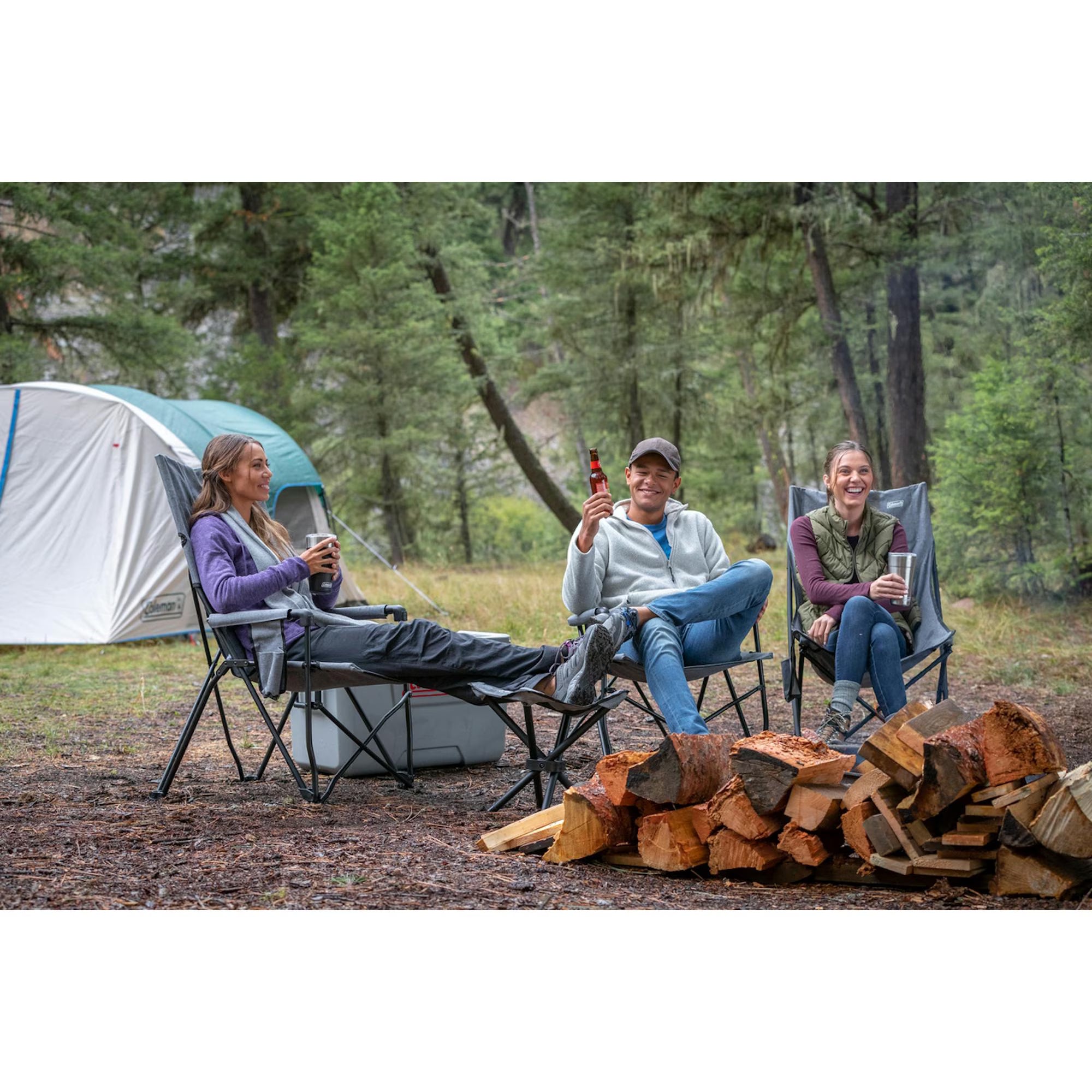 Coleman Forester Series Deck Chair – Grey - OVERLANDERS Outfitter