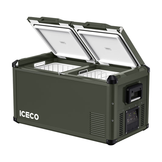 VL75ProD Olive 12V Heavy Duty Fridge Freezer | ICECO | 75 LT - We The Collective