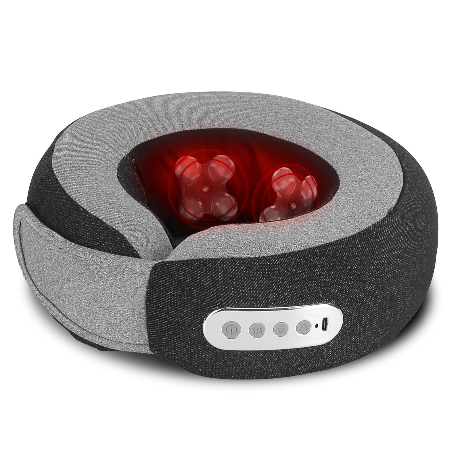 2-in-1 Heated Neck Massager Pillow – Memory Foam, 3 Speeds, Timer - OVERLANDERS Outfitter