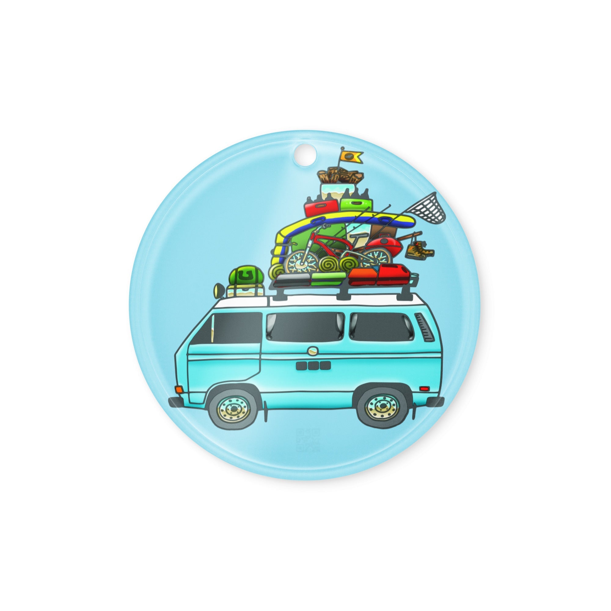 RAD Vanagon Acrylic Ornament - OVERLANDERS Outfitter
