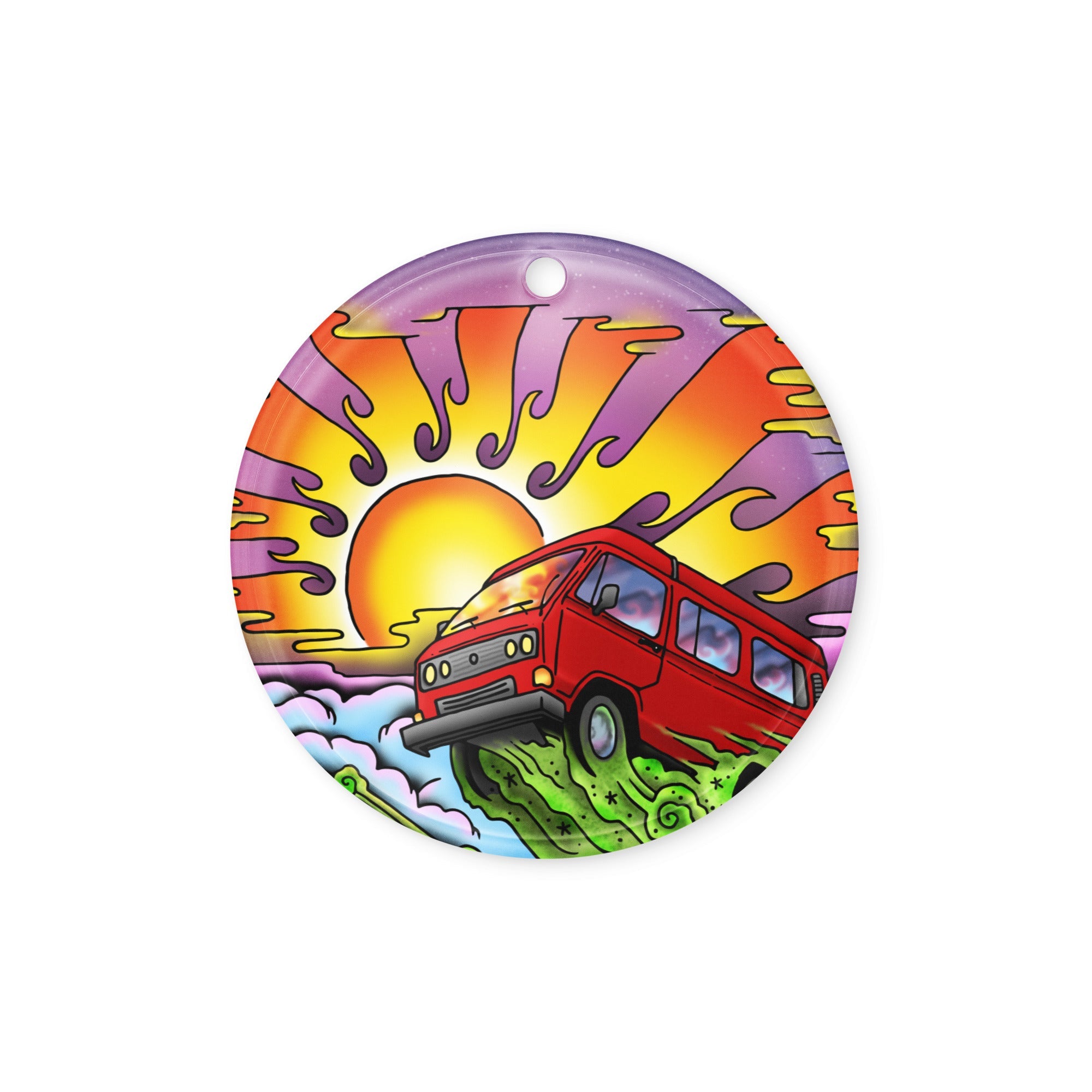 Van & Sun Acrylic Ornament - OVERLANDERS Outfitter
