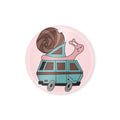 Sally Snail Acrylic Ornament - OVERLANDERS Outfitter