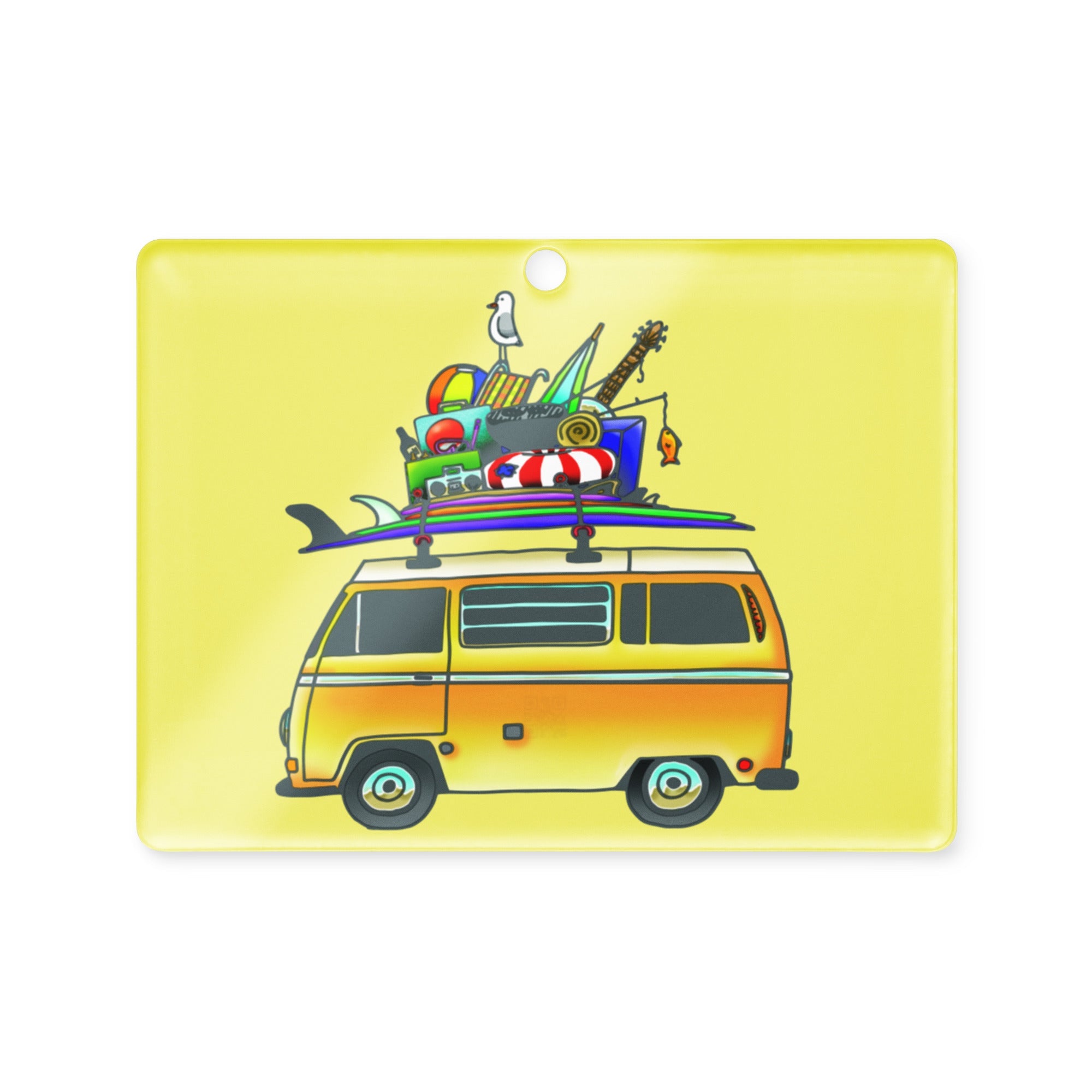 RAD Bus Acrylic Tree Ornament - OVERLANDERS Outfitter