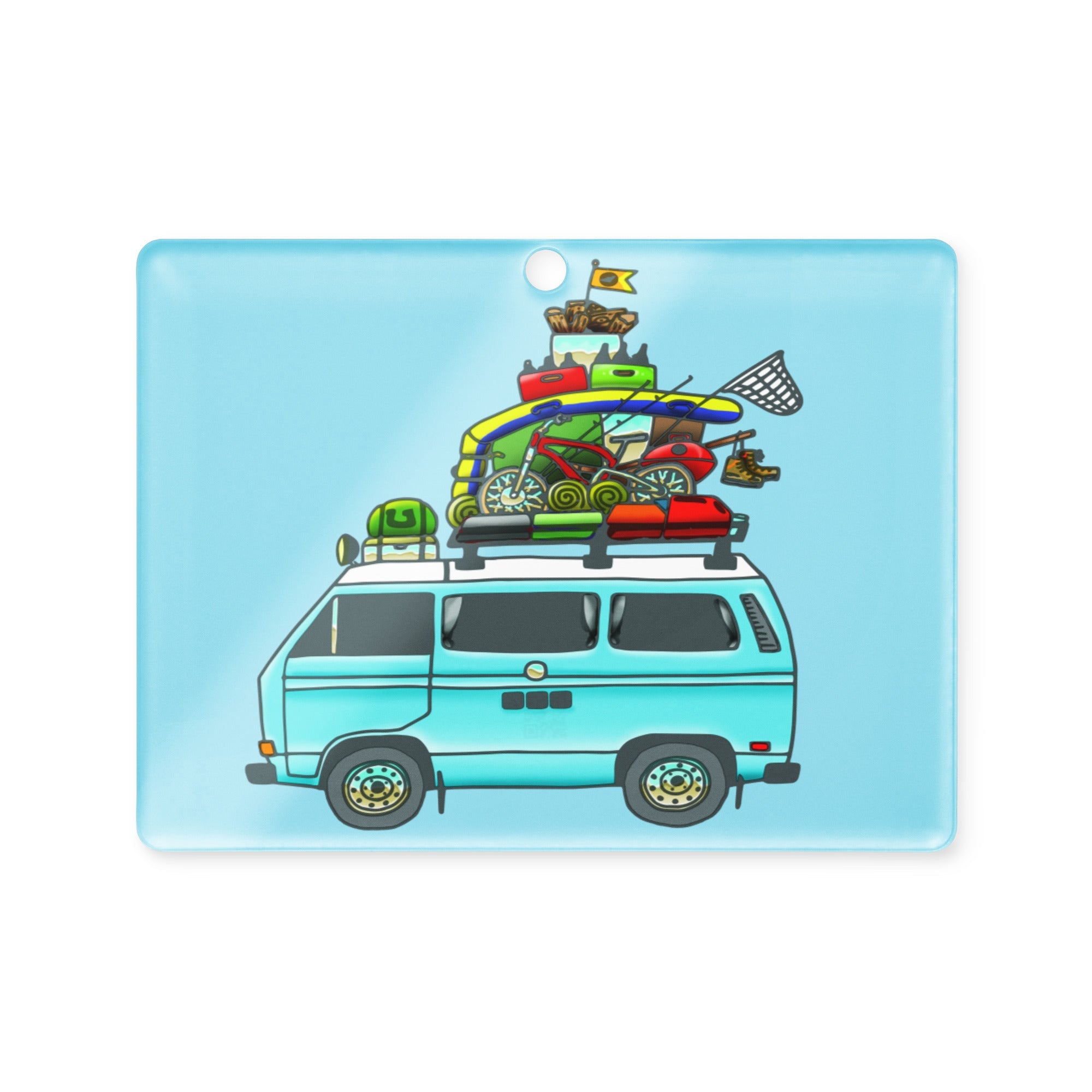 RAD Vanagon Acrylic Ornament - OVERLANDERS Outfitter