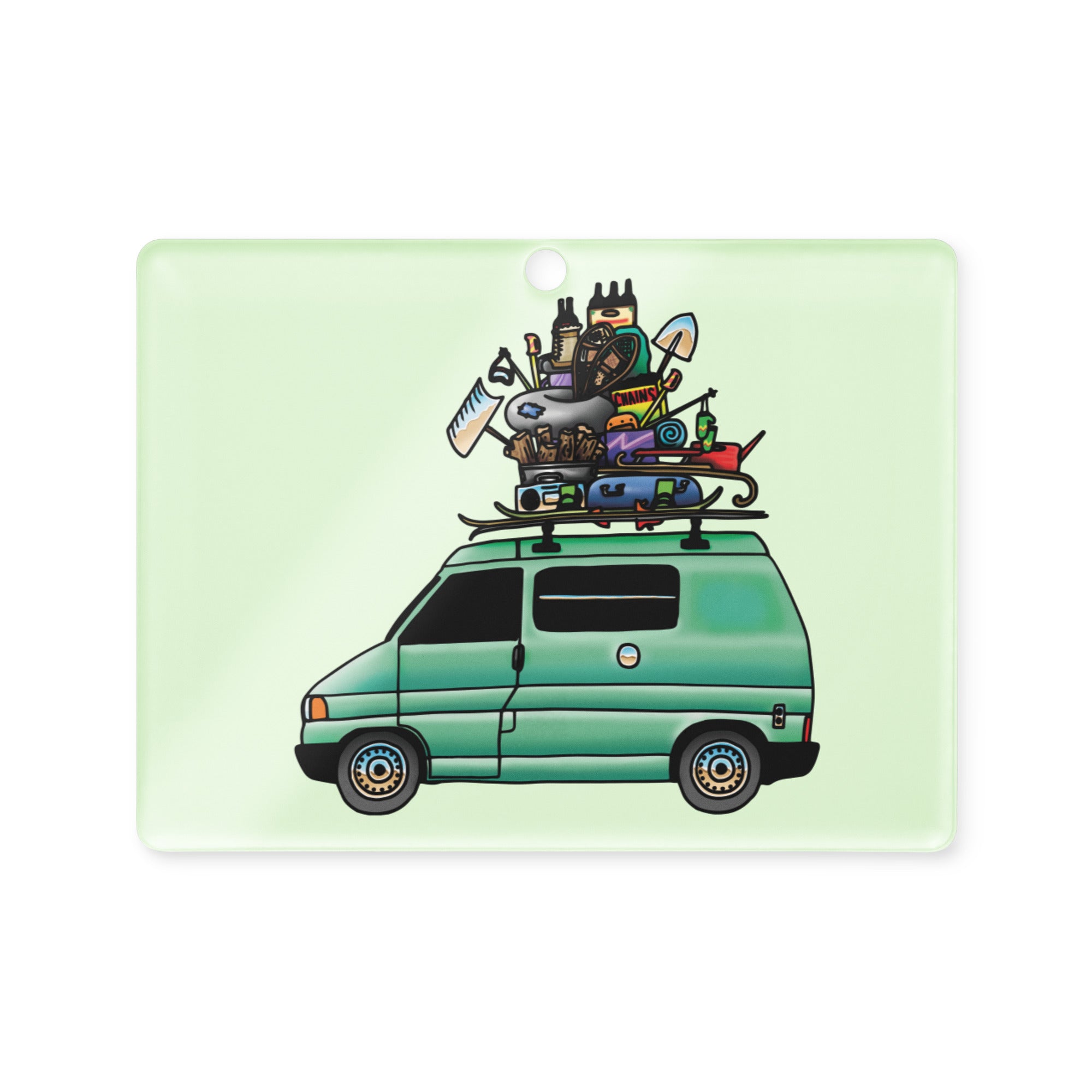 RAD Eurovan Acrylic Ornament - OVERLANDERS Outfitter