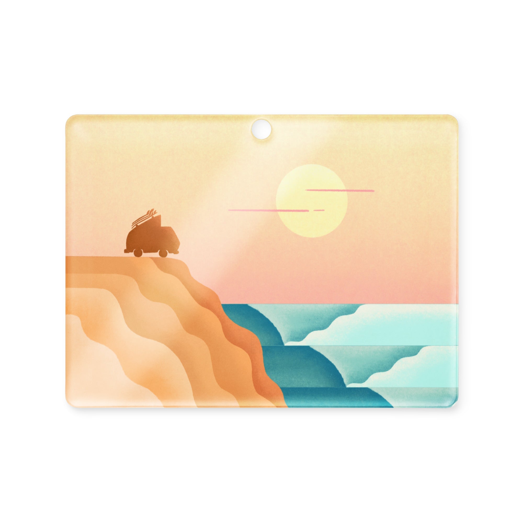 Baja Surf Acrylic Ornament - OVERLANDERS Outfitter
