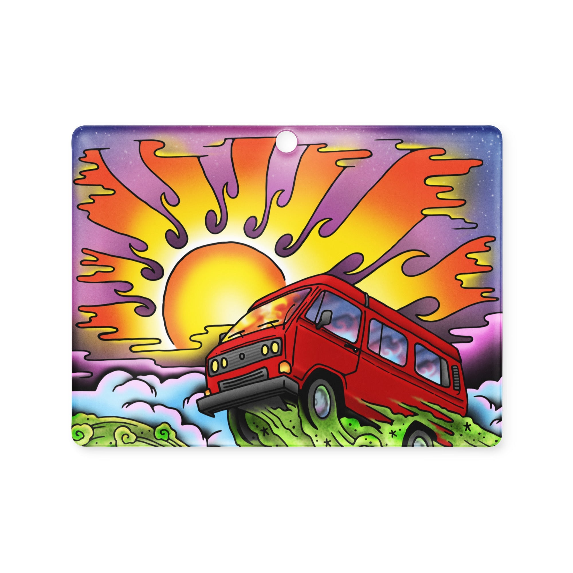 Van & Sun Acrylic Ornament - OVERLANDERS Outfitter