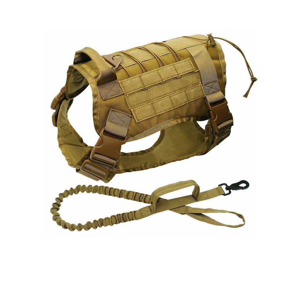 Tactical Dog Vest for Large Breeds - Adjustable and Durable Fur Missile Harness - OVERLANDERS Outfitter