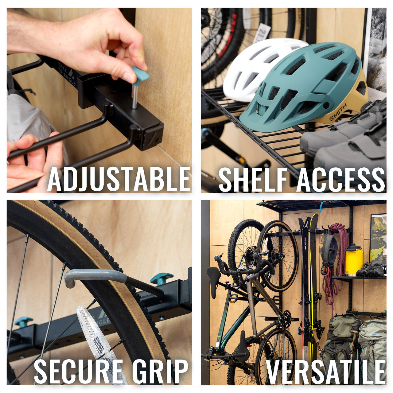 G-Adventure Pro | Adjustable Wall Storage System | Holds 500 lbs - OVERLANDERS Outfitter