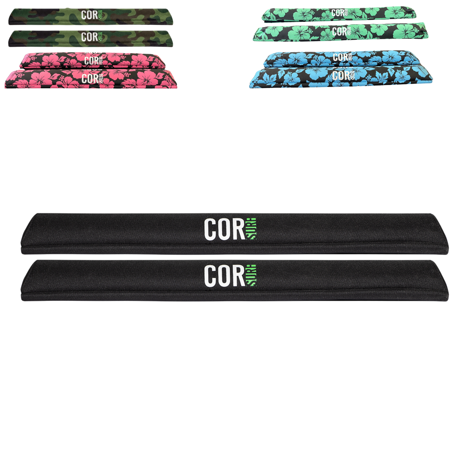 Aero Roof Rack Pads 19" or 28" - For Large Aero Bars - OVERLANDERS Outfitter