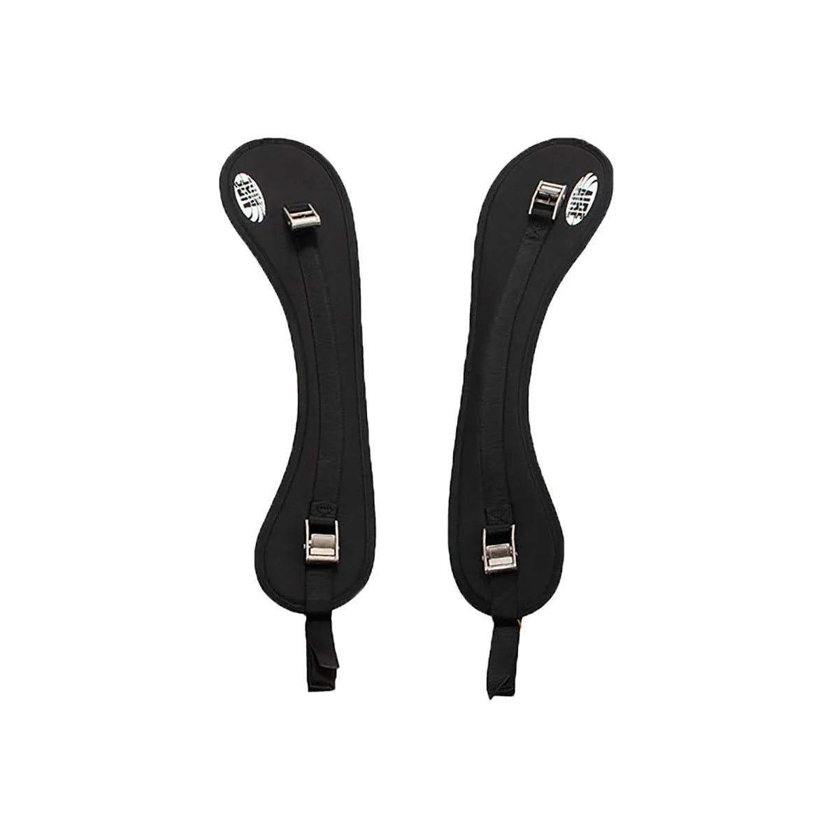 AIRE Deluxe thigh straps and thwart handle designed for secure fit on inflatable kayaks, shown in use.