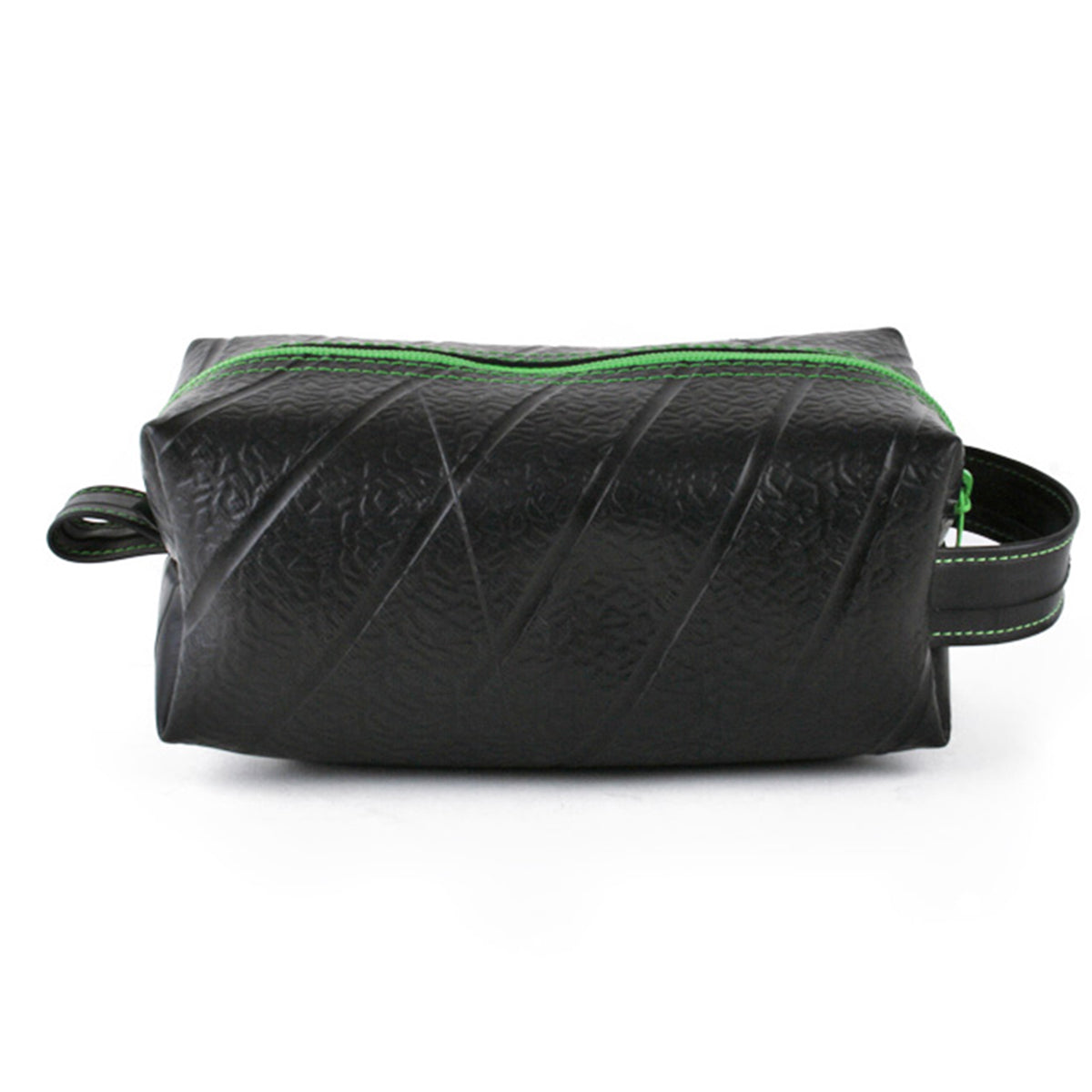 Large Lime Elliott Travel Kit by Alchemy Goods, ZEITBIKE bags and panniers for organizing travel essentials.