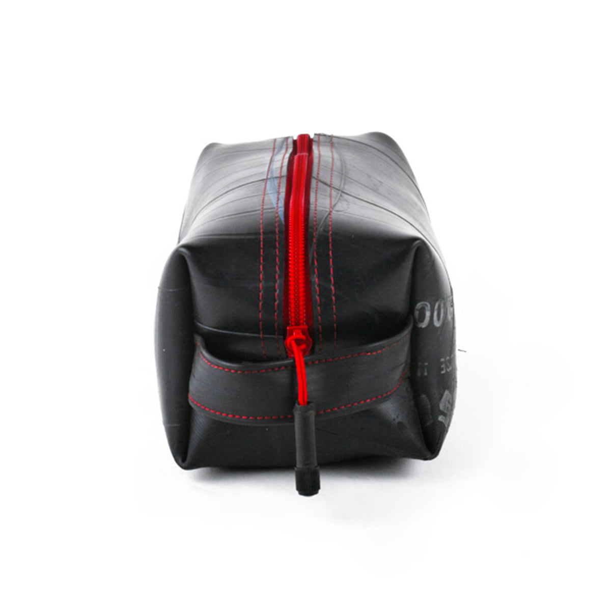 Red Alchemy Goods Elliott Large Travel Kit from ZEITBIKE, a durable bag with multiple compartments for travel essentials.