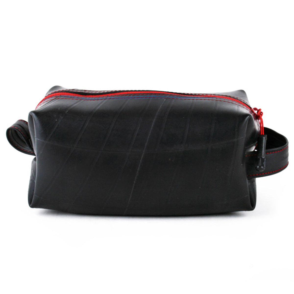 Red Alchemy Goods Elliott Large Travel Kit by ZEITBIKE, durable bag with multiple compartments for travel essentials.