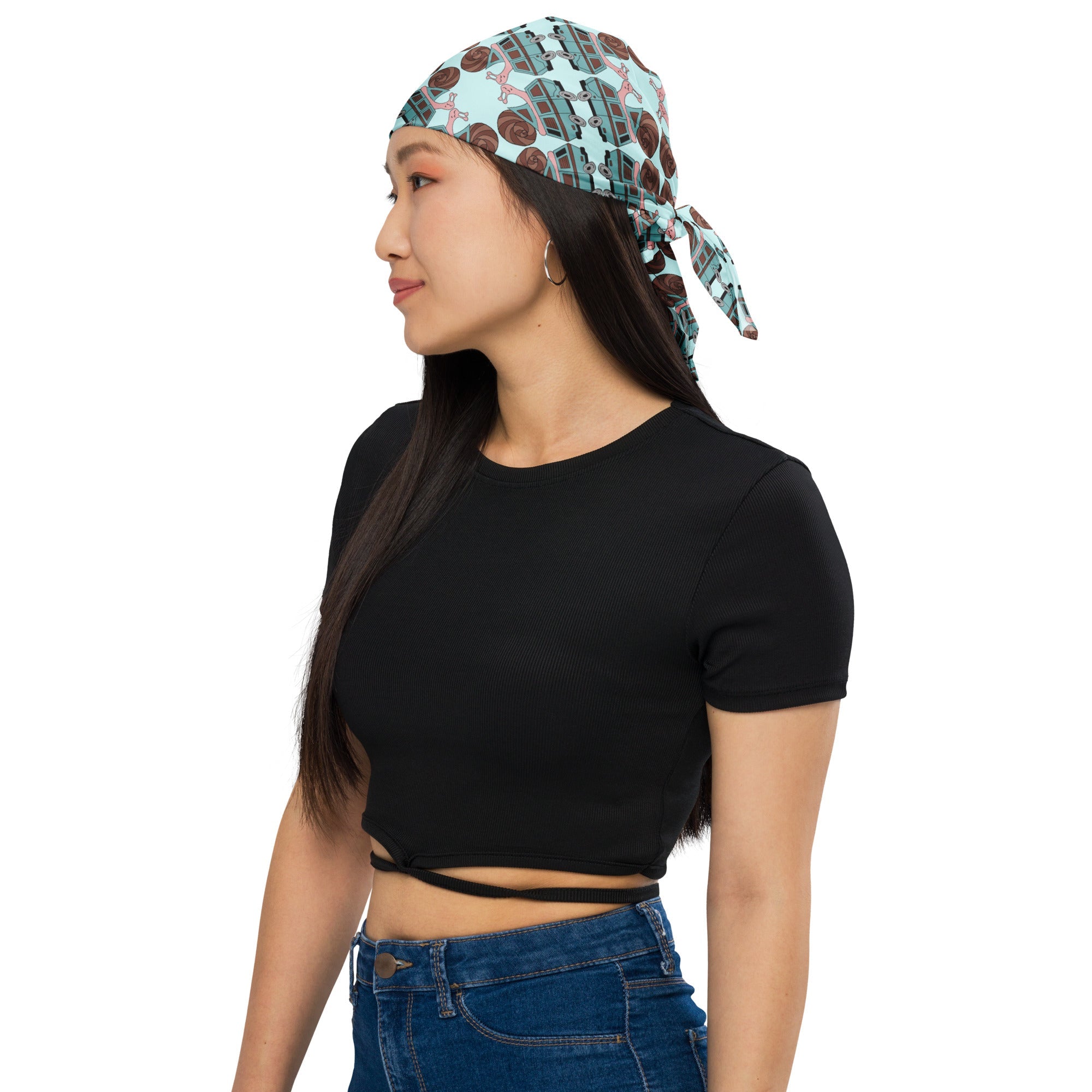 Sally Snail All-Over Print Bandana - OVERLANDERS Outfitter