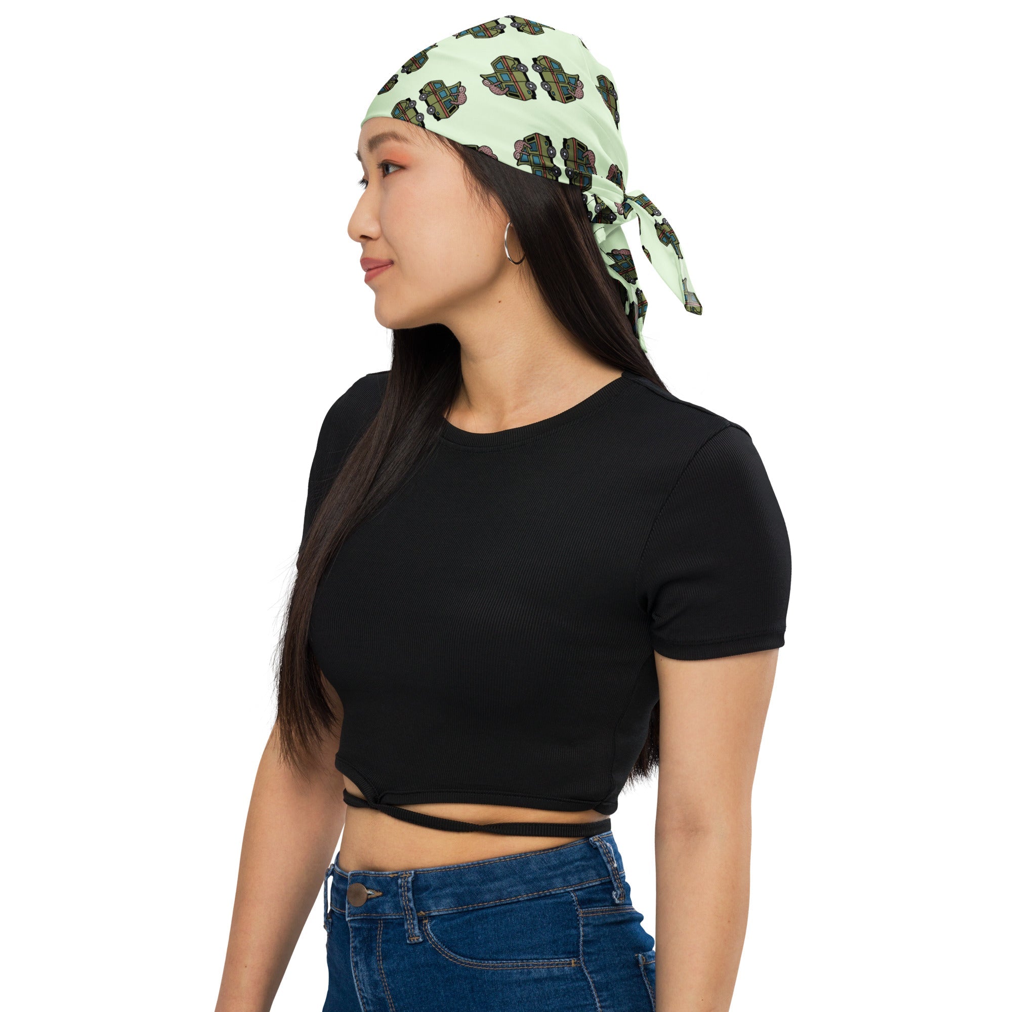Stewie Sloth All-Over Print Bandana - OVERLANDERS Outfitter