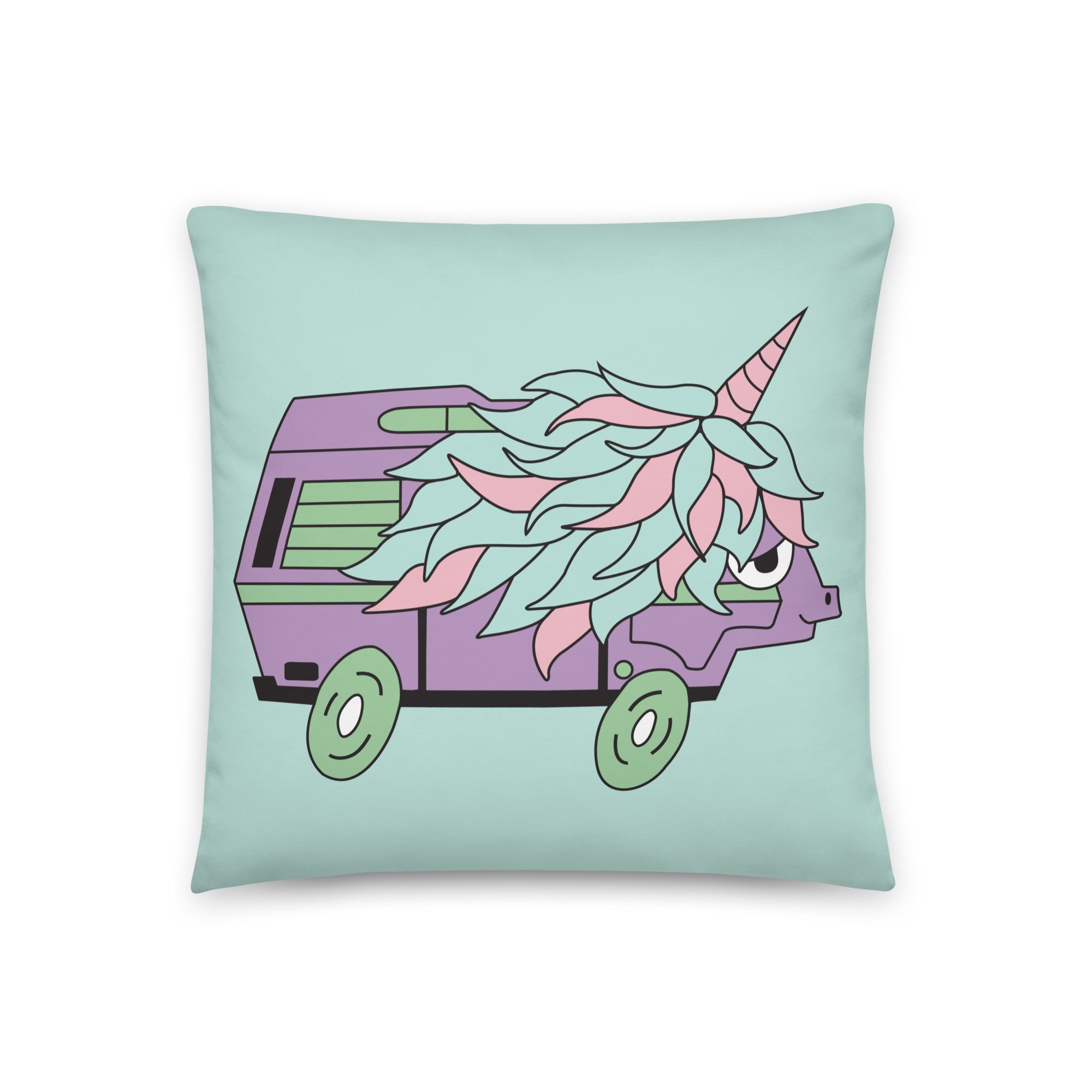 High-Top Hazel Unicorn Throw Pillow - OVERLANDERS Outfitter