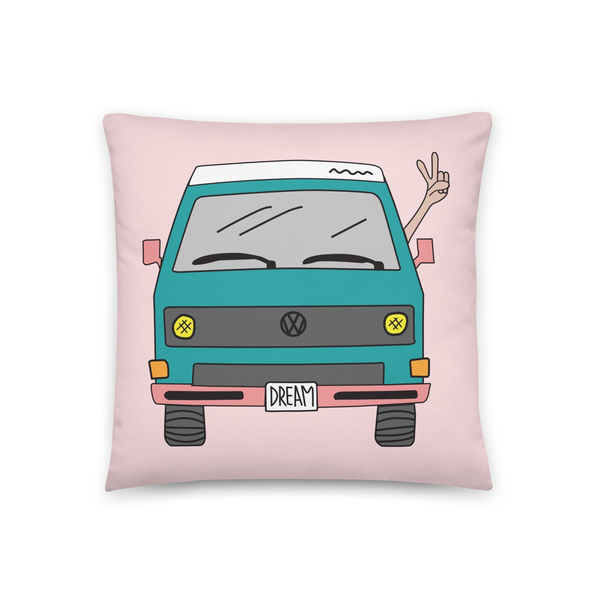 Dream Machine Throw Pillow - OVERLANDERS Outfitter