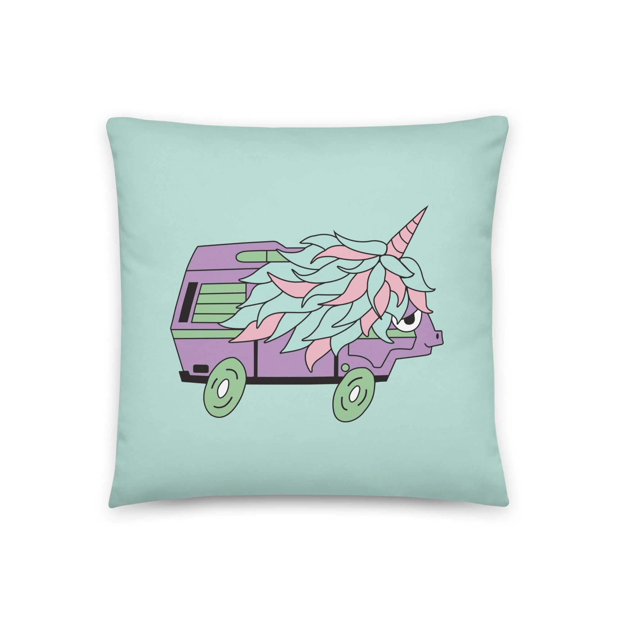 High-Top Hazel Unicorn Throw Pillow - OVERLANDERS Outfitter