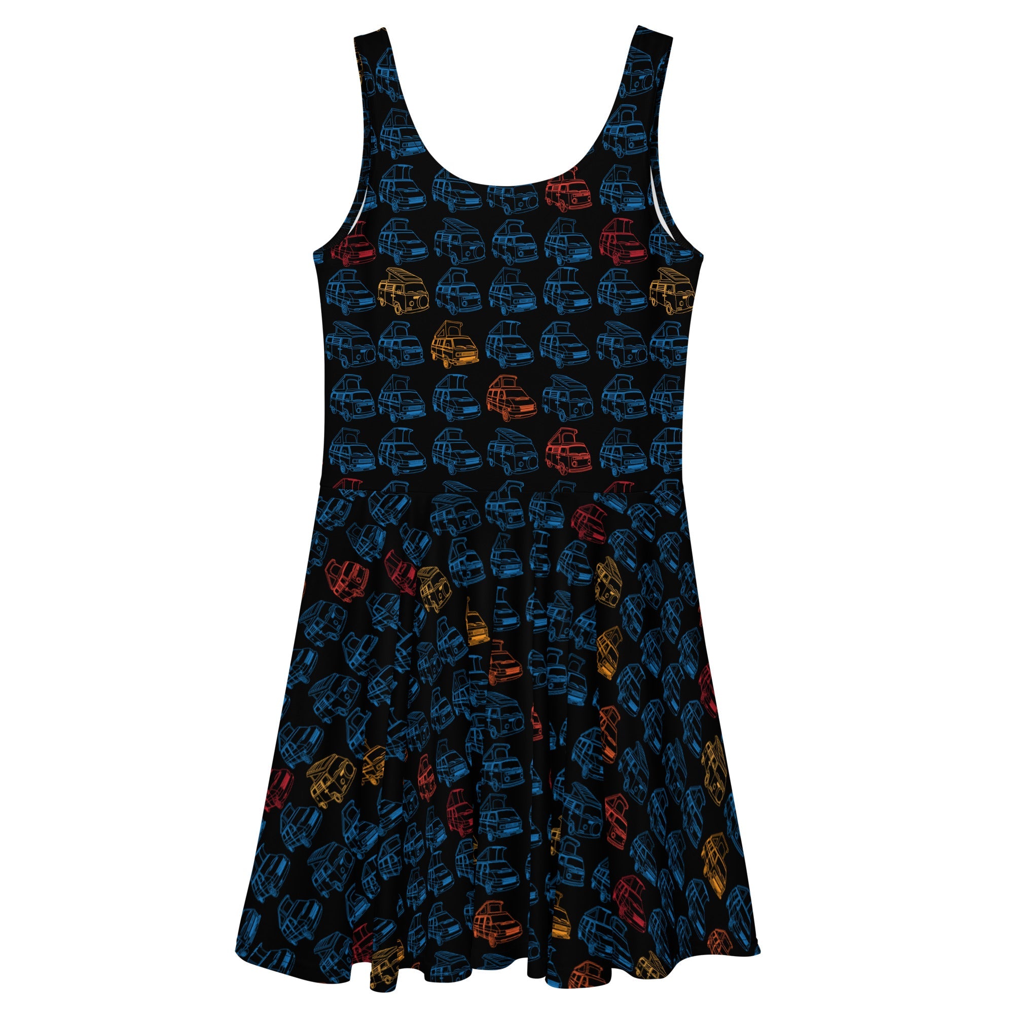 Rainbow Tile Skater Dress - OVERLANDERS Outfitter