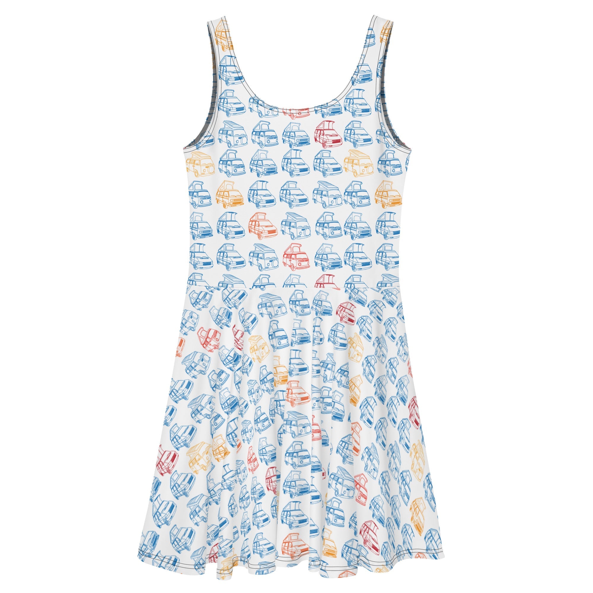 Rainbow Tile Skater Dress - OVERLANDERS Outfitter