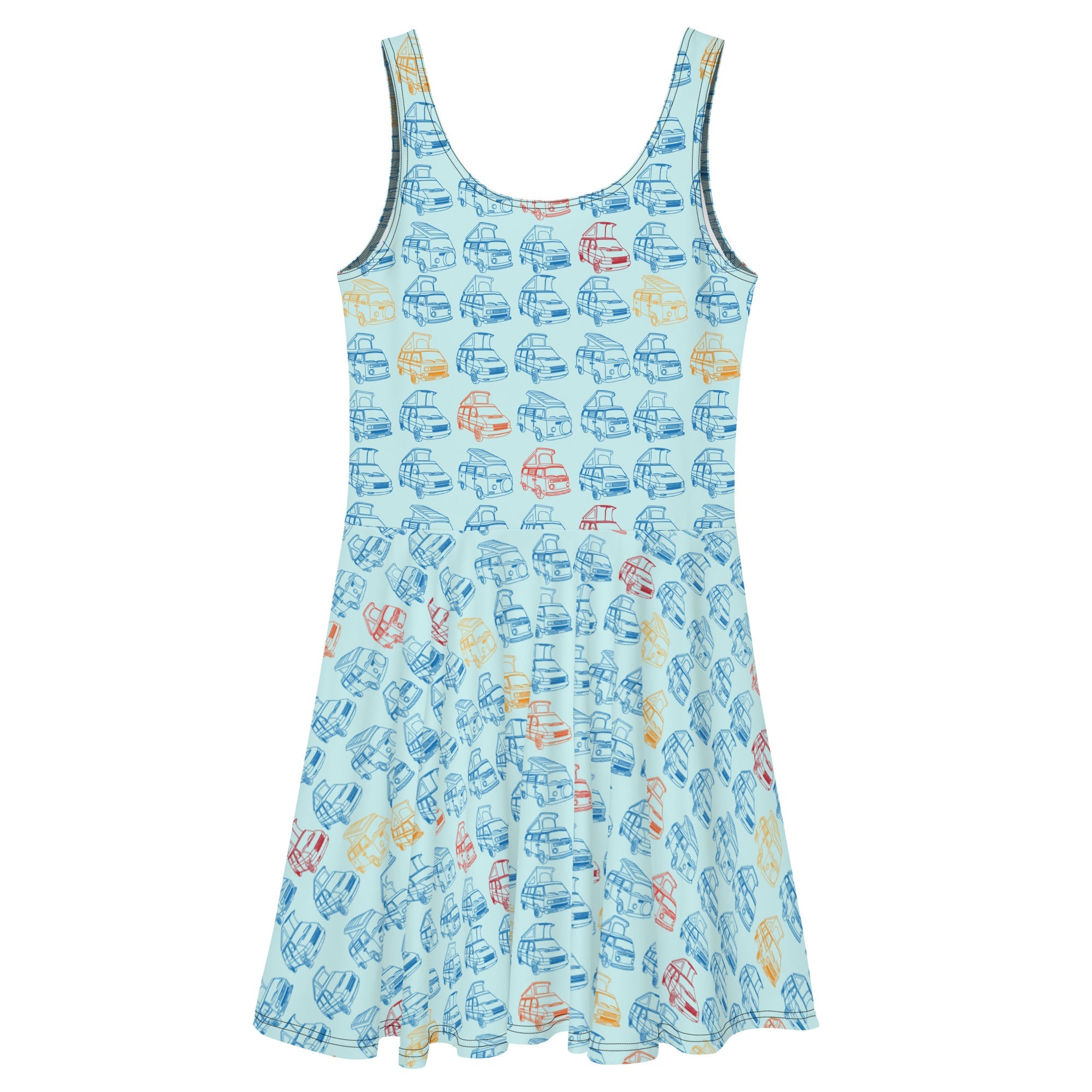 Rainbow Tile Skater Dress - OVERLANDERS Outfitter