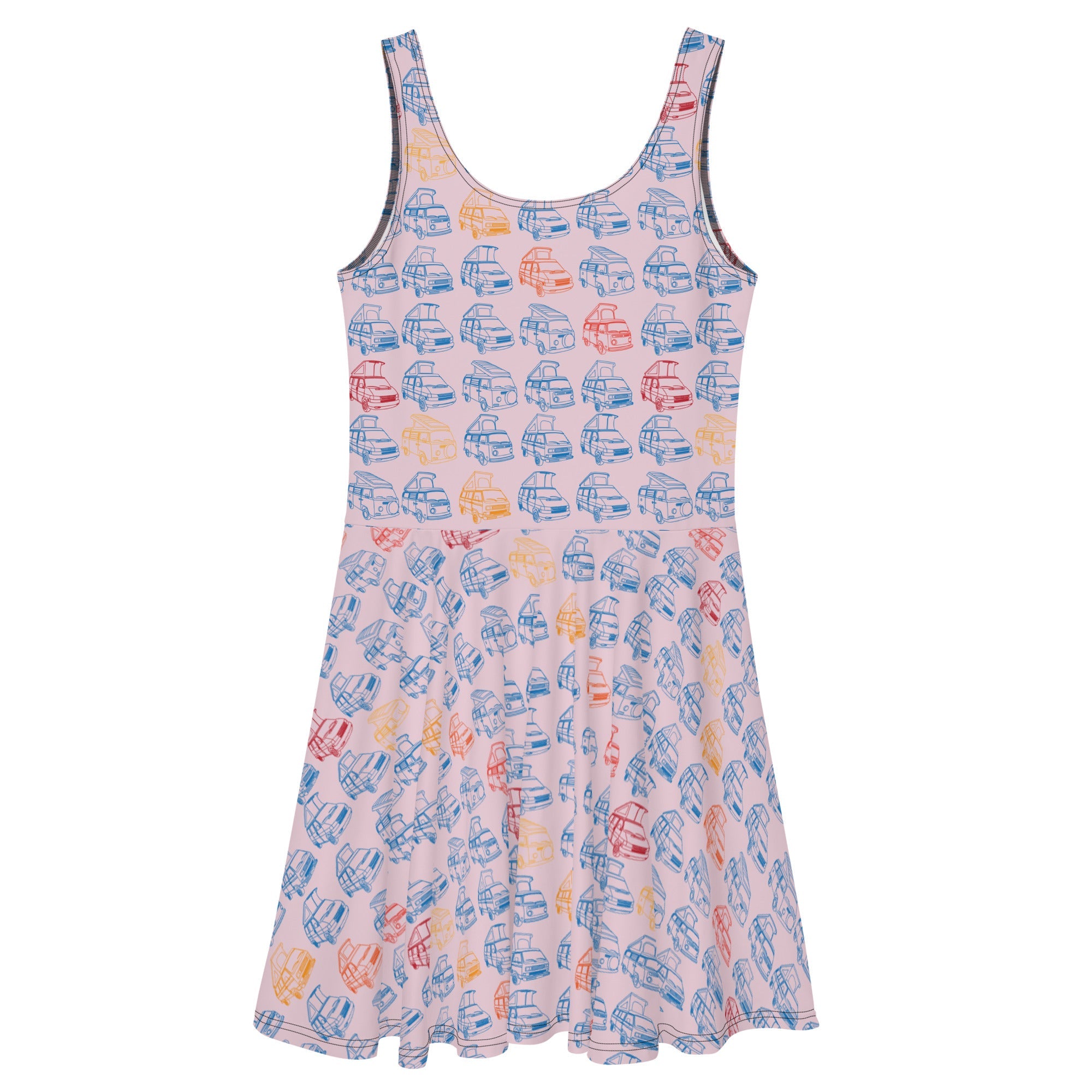 Rainbow Tile Skater Dress - OVERLANDERS Outfitter
