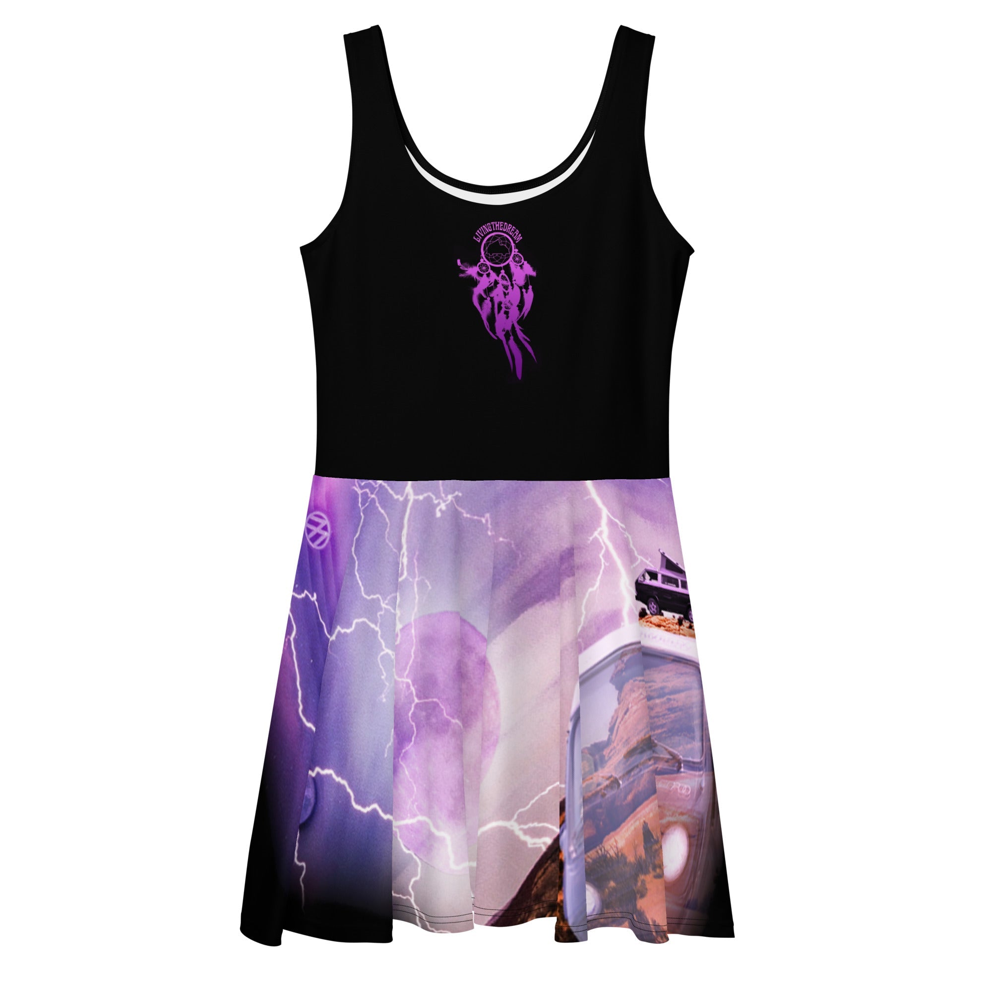 Epic Wolf Van Skater Dress - OVERLANDERS Outfitter