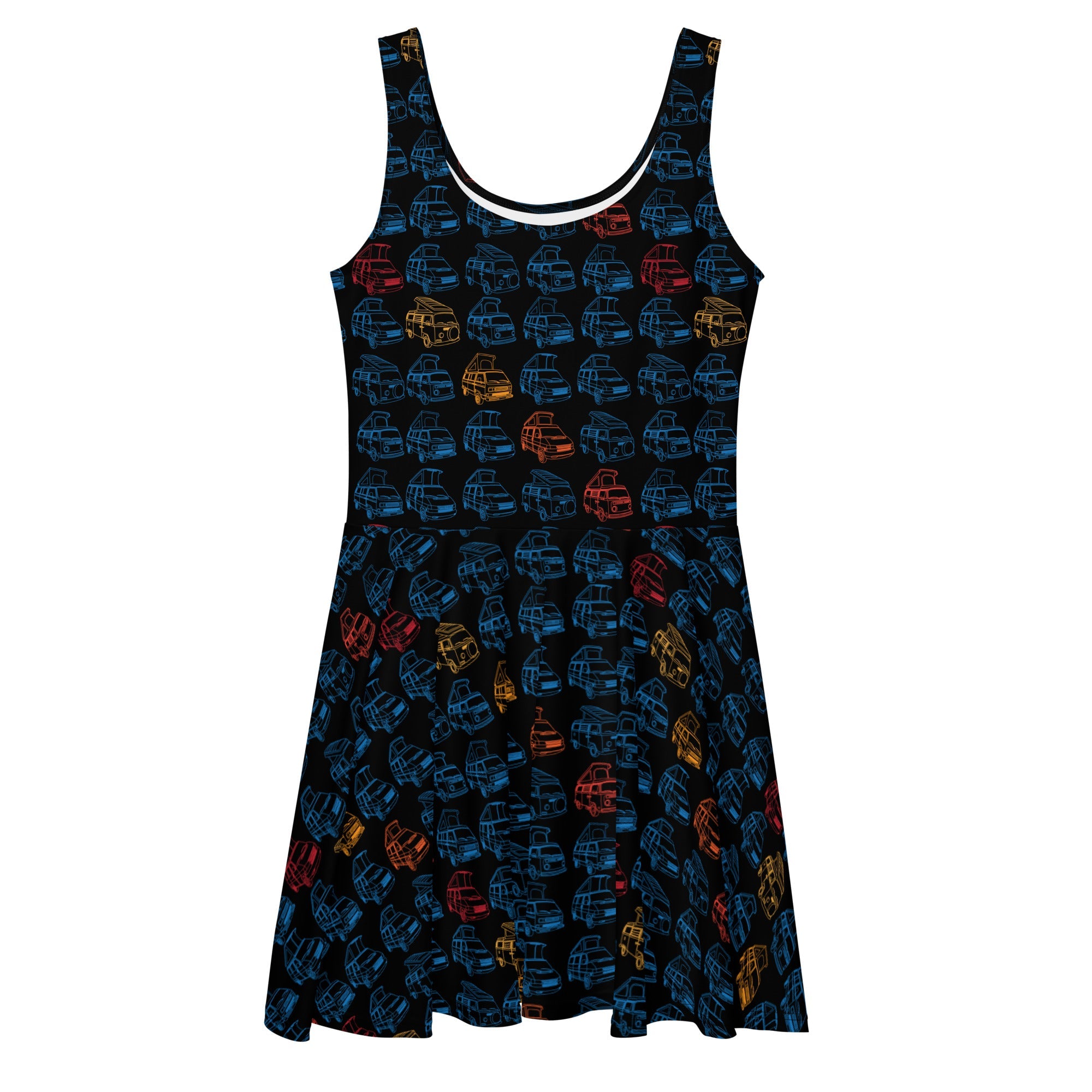 Rainbow Tile Skater Dress - OVERLANDERS Outfitter
